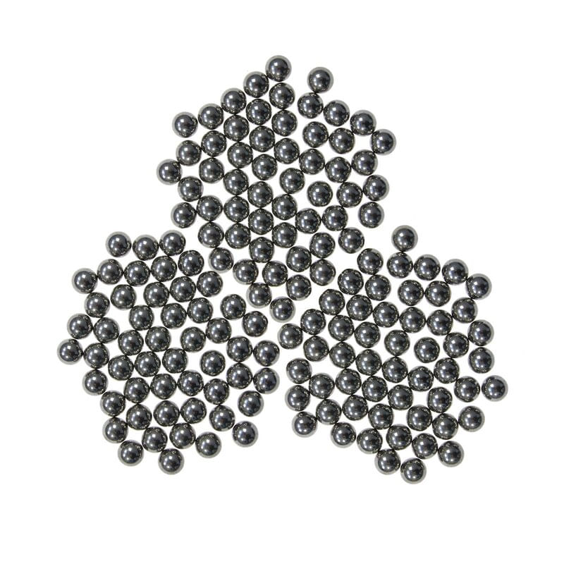 Set 2000 bile metalice IdeallStore®, Precision Target, airsoft si prastie, 6 mm, 0.75g, argintiu - 1 | YEO