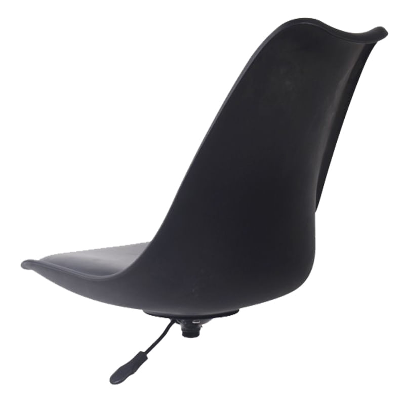 Sezut scaun de birou, piele ecologica, negru, mecanism inclus — imaginea 6