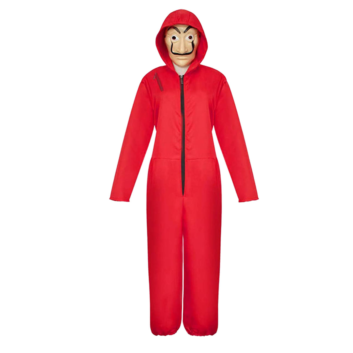 Costum pentru adulti IdeallStore®, La Casa de Papel, marimea XL, rosu