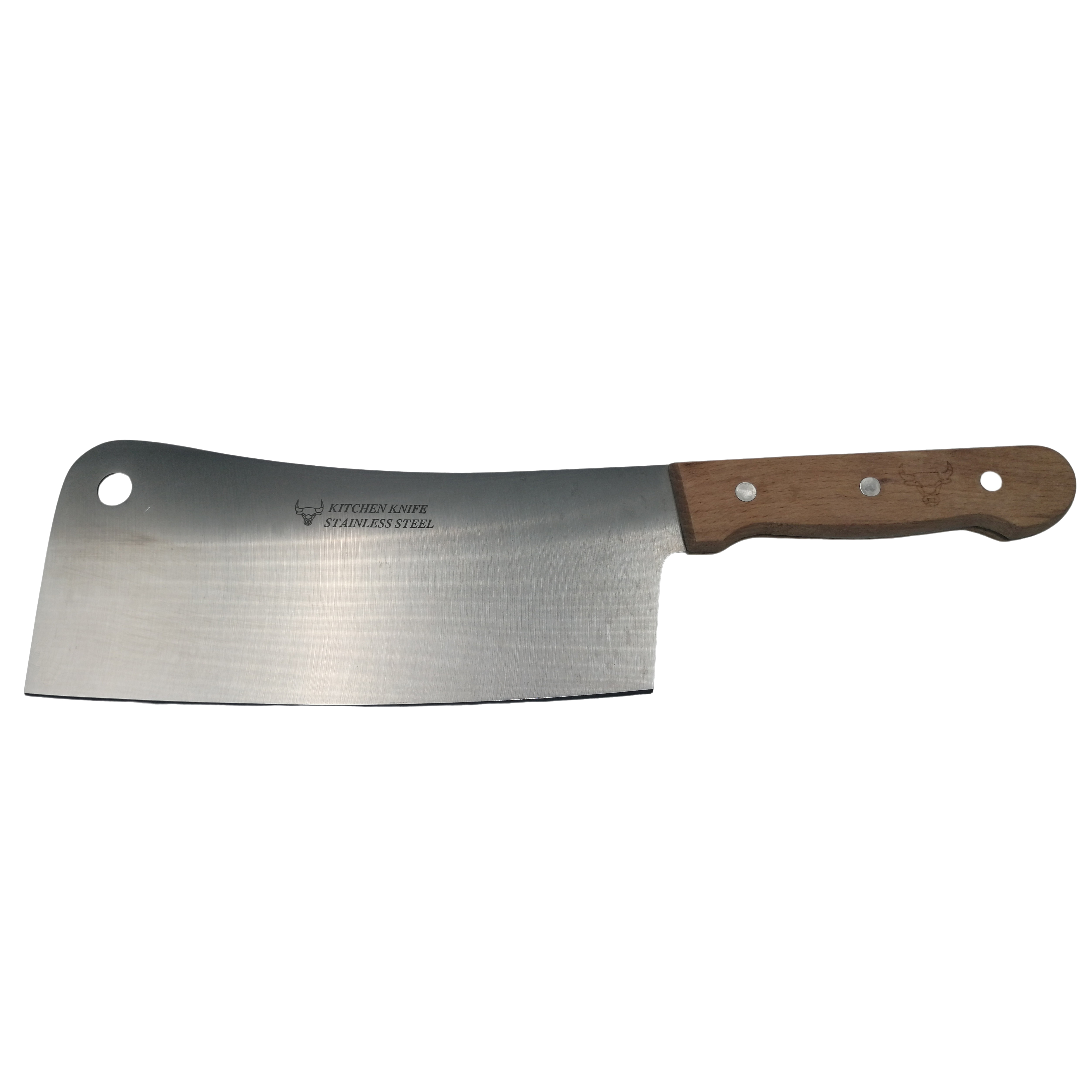 Satar, Chop Master, otel inoxidabil, 35 cm, maner lemn, argintiu