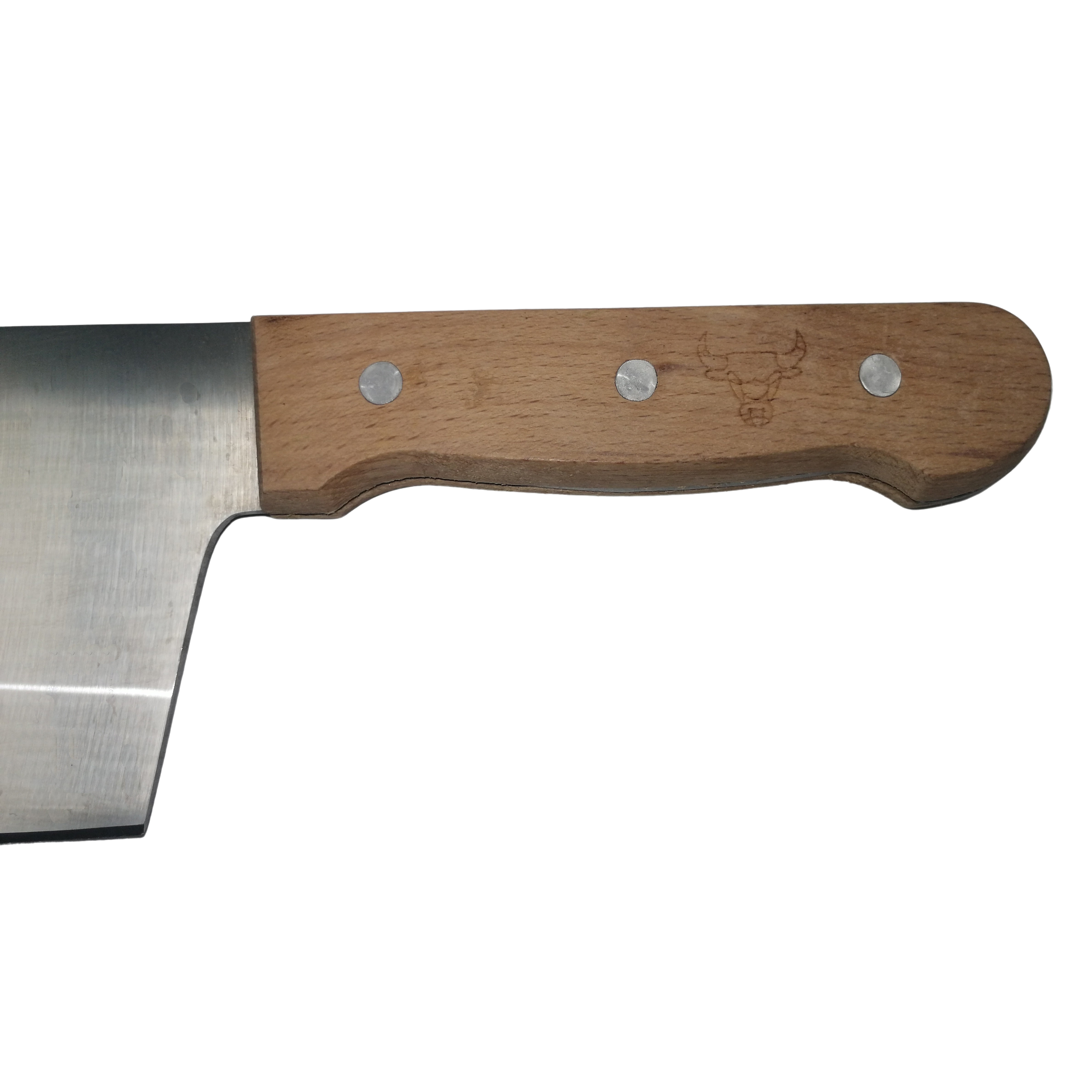 Satar, Chop Master, otel inoxidabil, 35 cm, maner lemn, argintiu - 2 | YEO