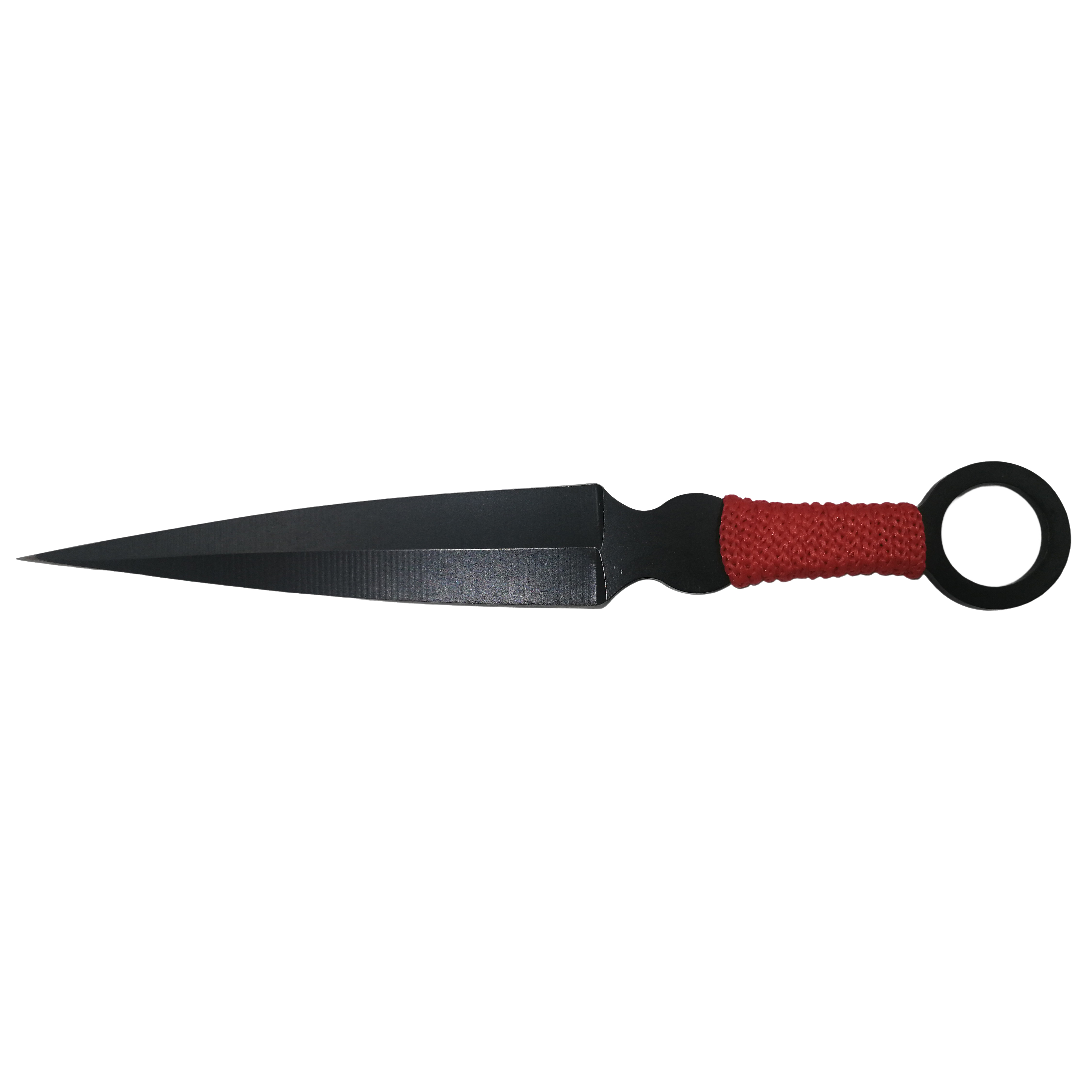 Set trei cutite de aruncat, Black Kunai, otel inoxidabil, 16 cm, teaca inclusa - 2 | YEO