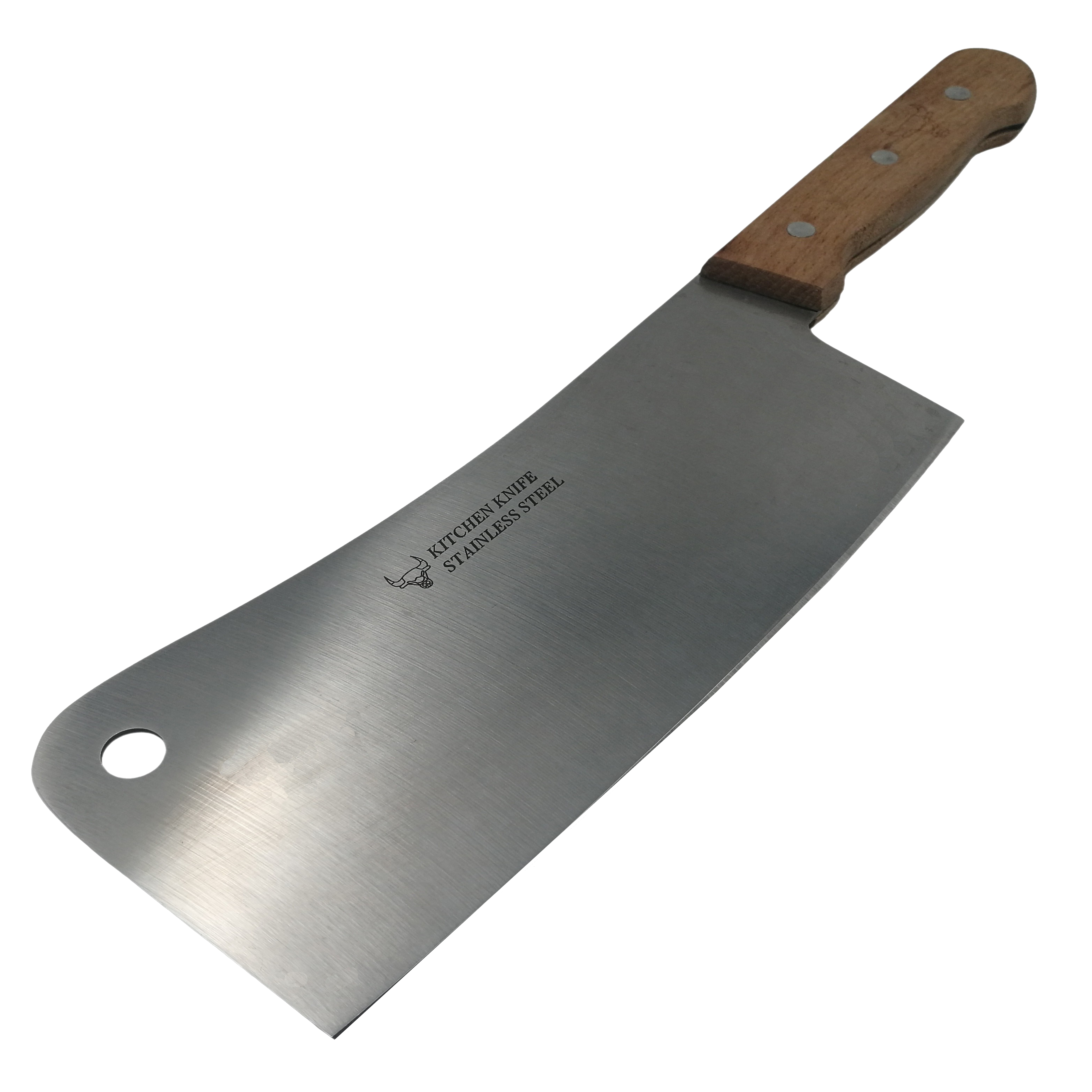 Satar, Chop Master, otel inoxidabil, 35 cm, maner lemn, argintiu - 1 | YEO