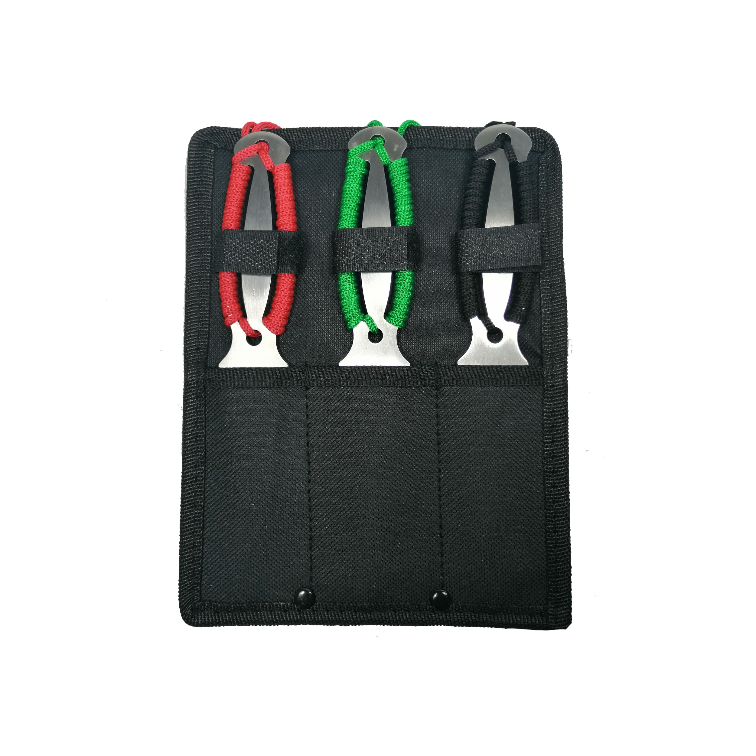 Set trei cutite de aruncat, Three Brothers, multicolor, otel inoxidabil, 18.5 cm — imaginea 6