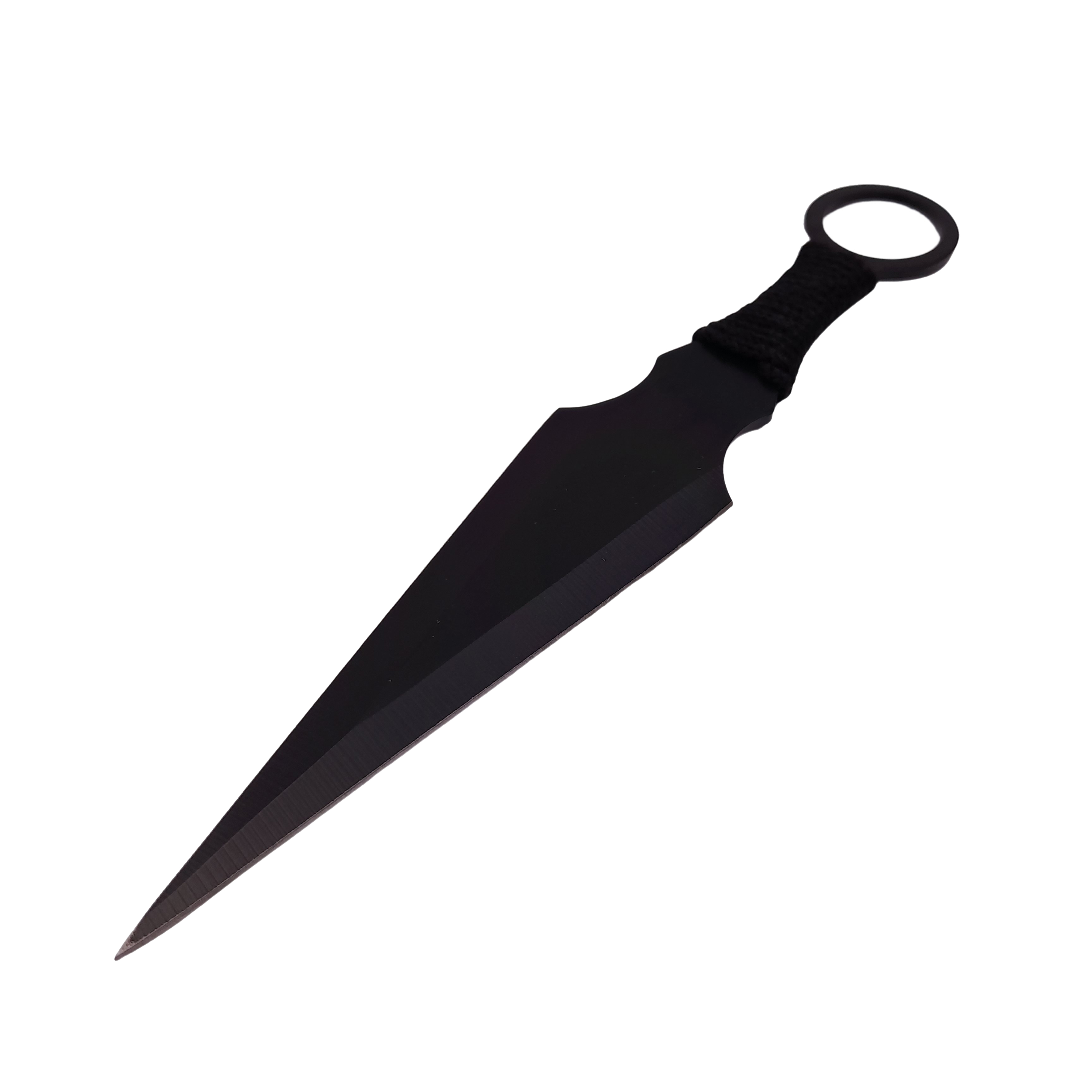 Set sabie de vanatoare IdeallStore® Last Ronin si sase cutite de aruncat, otel inoxidabil, negru - 1 | YEO