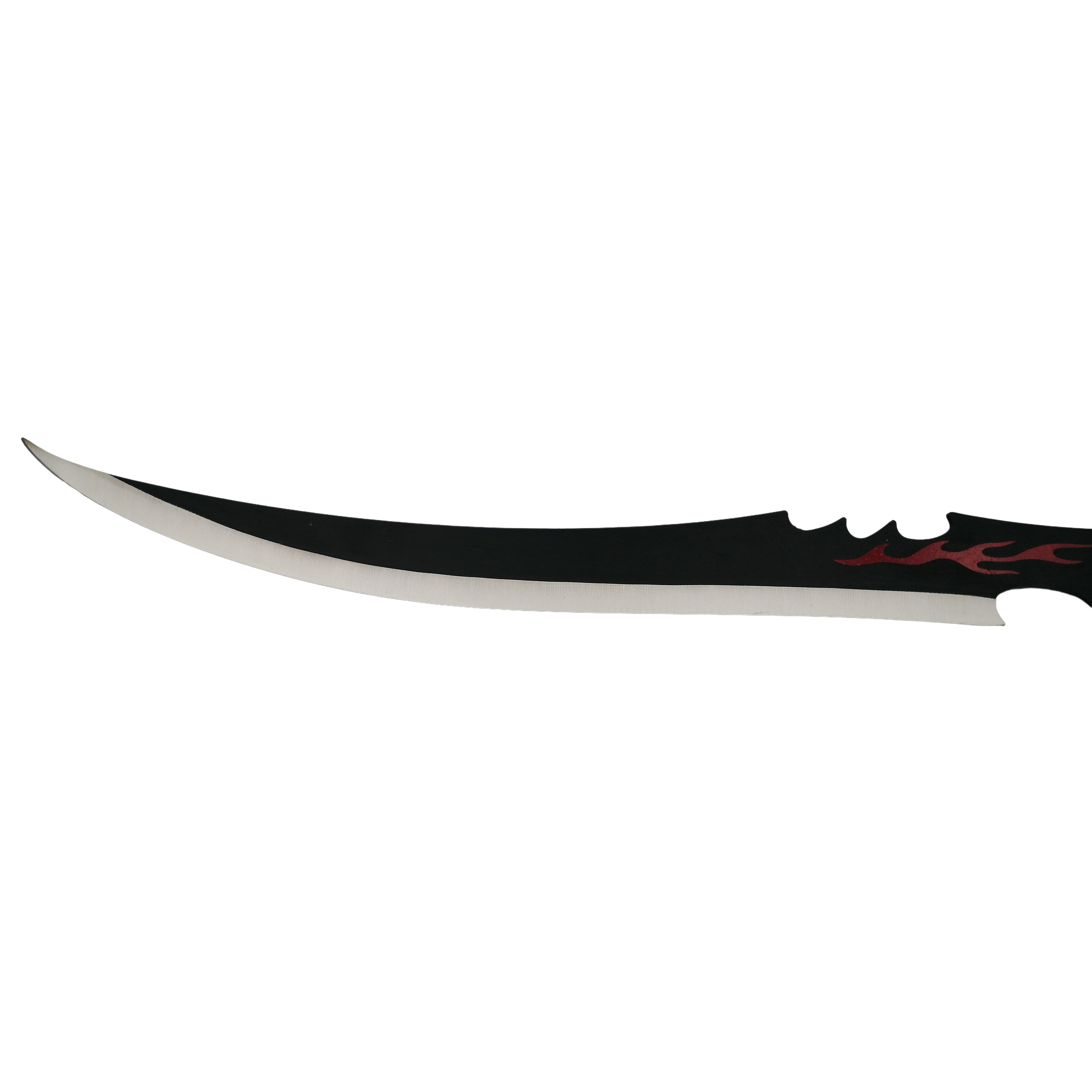 Sabie de vanatoare, Fire Blade, maner lemn, 70 cm, teaca inclusa - 3 | YEO