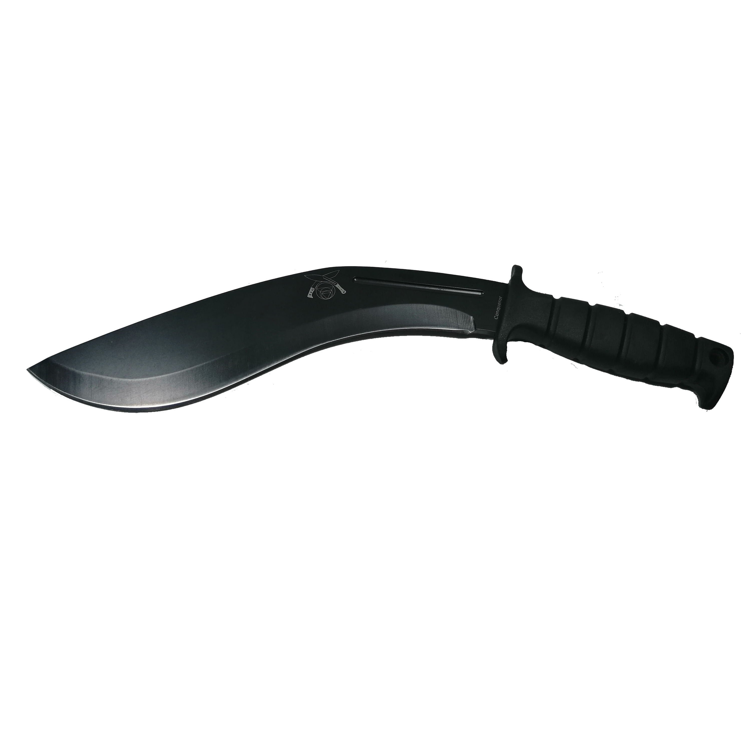 Maceta Kukri, otel inoxidabil, negru, 39.5 cm, teaca inclusa - 1 | YEO