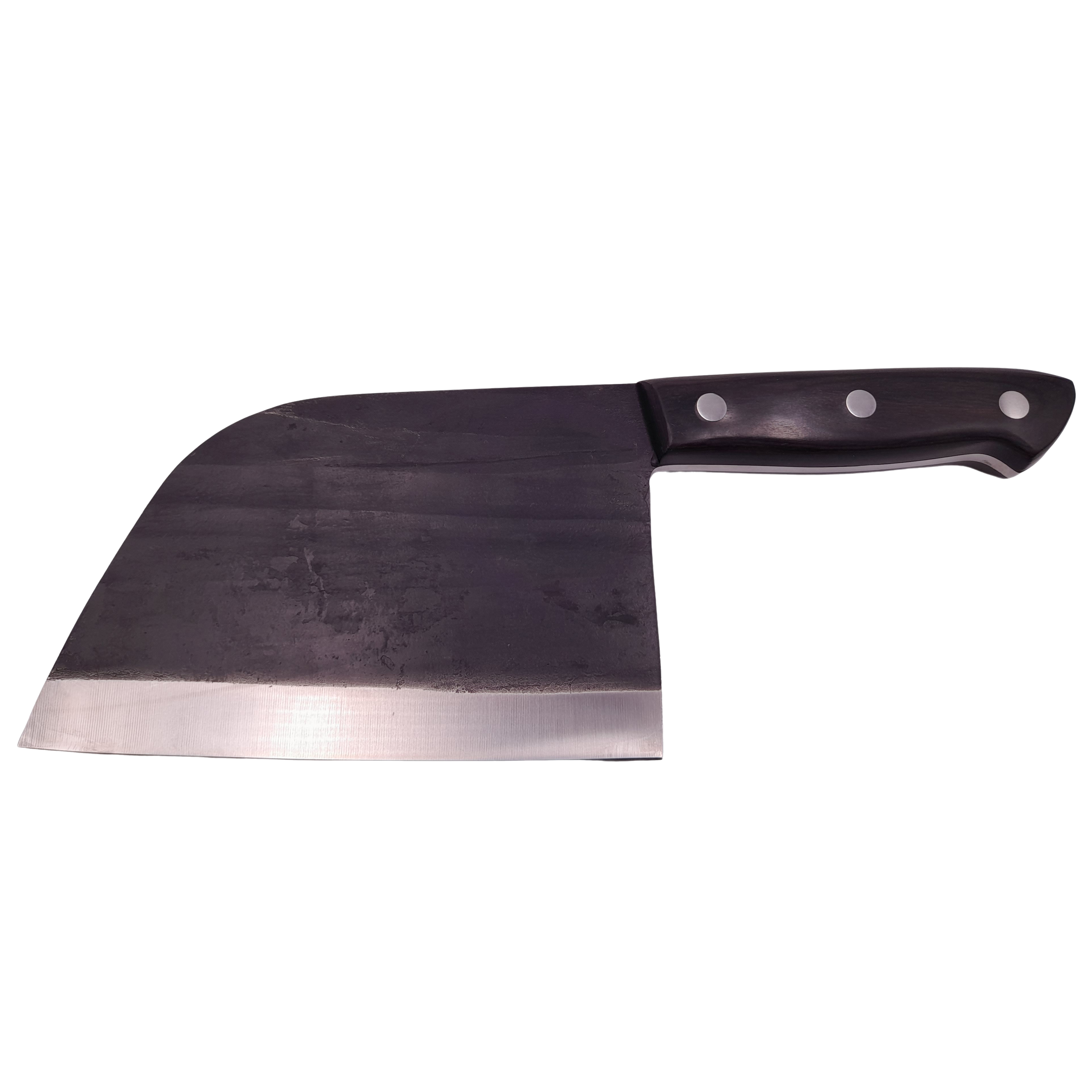 Cutitul bucatarului IdeallStore®, lucrat manual, Chef Selection, 29 cm, 480 g, otel inoxidabil, negru - 1 | YEO