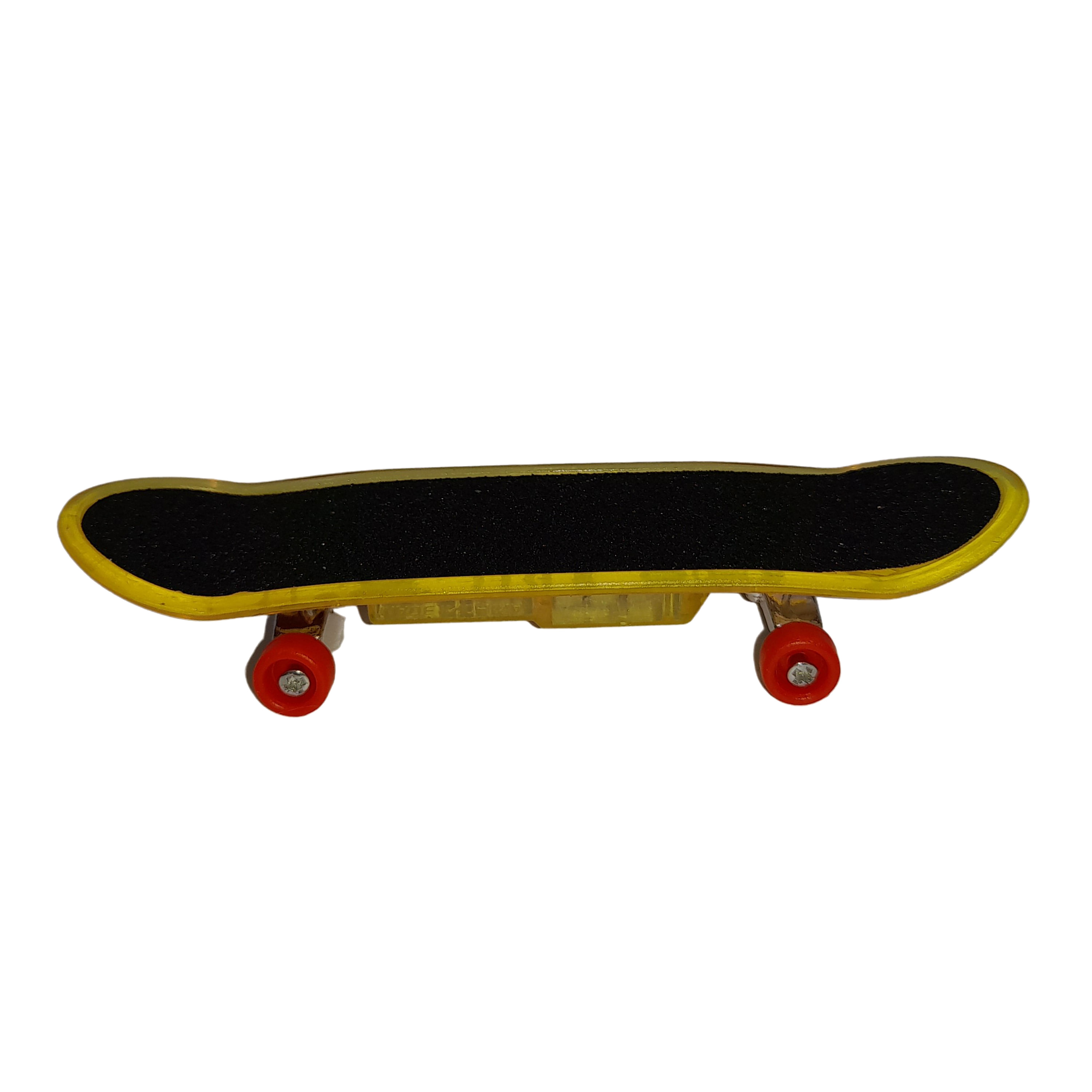 Mini Skateboard IdeallStore®, Fingerboard Light, LED, 9.5 cm, negru - 1 | YEO