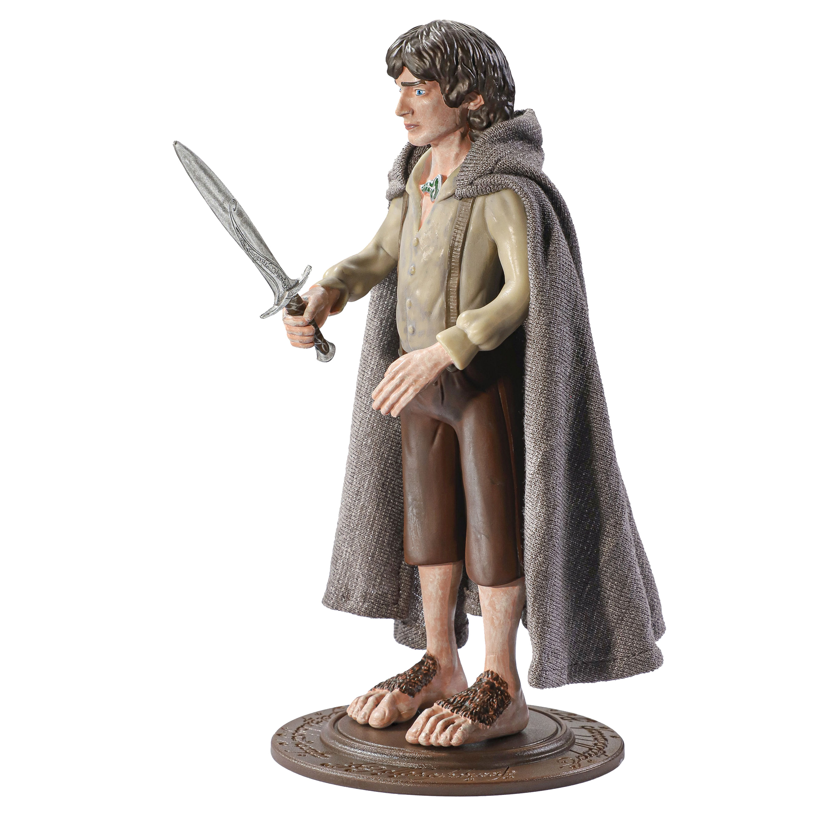 Figurina articulata Frodo IdeallStore®, Ring Bearer, editie de colectie, 18 cm, stativ inclus - 2 | YEO