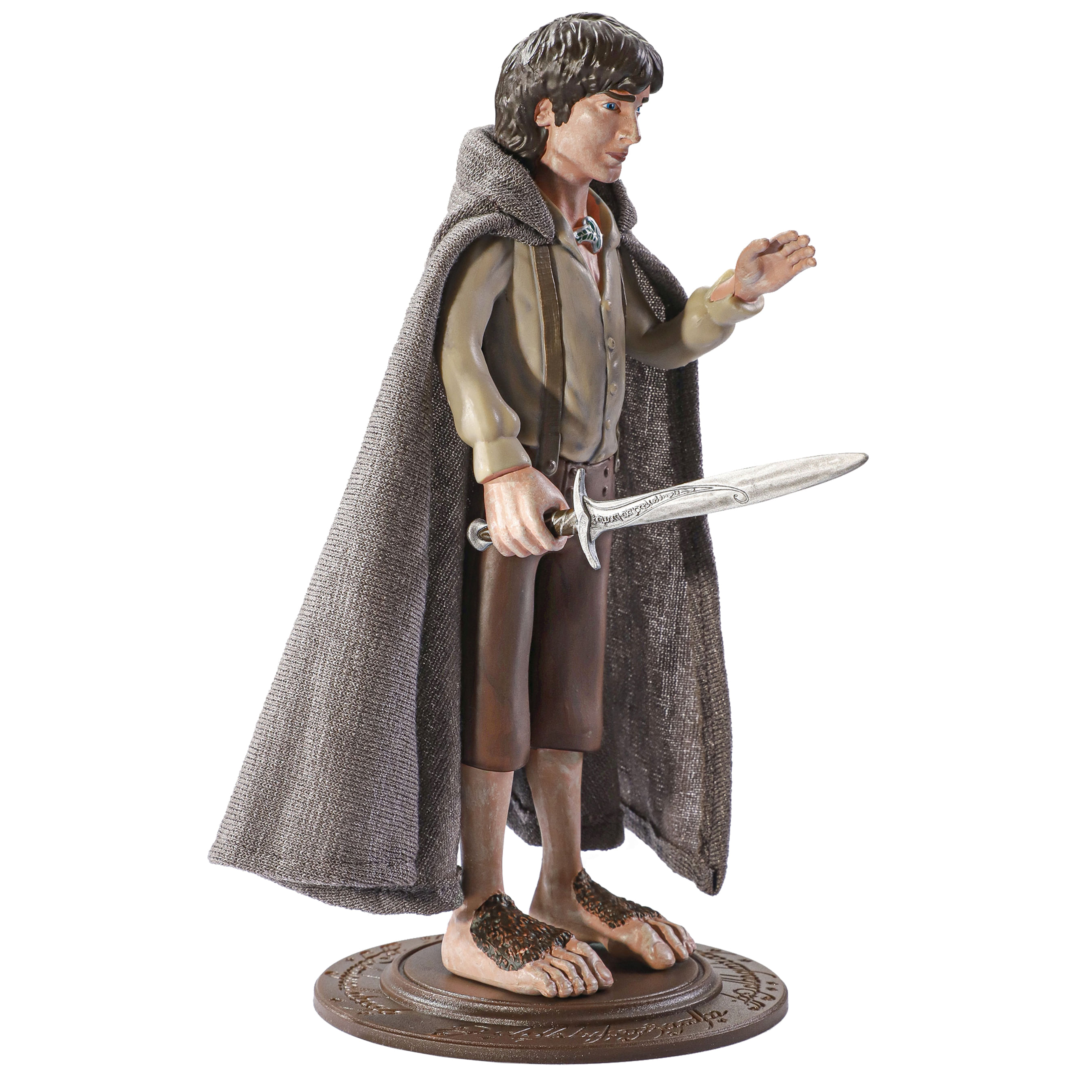 Figurina articulata Frodo IdeallStore®, Ring Bearer, editie de colectie, 18 cm, stativ inclus - 3 | YEO