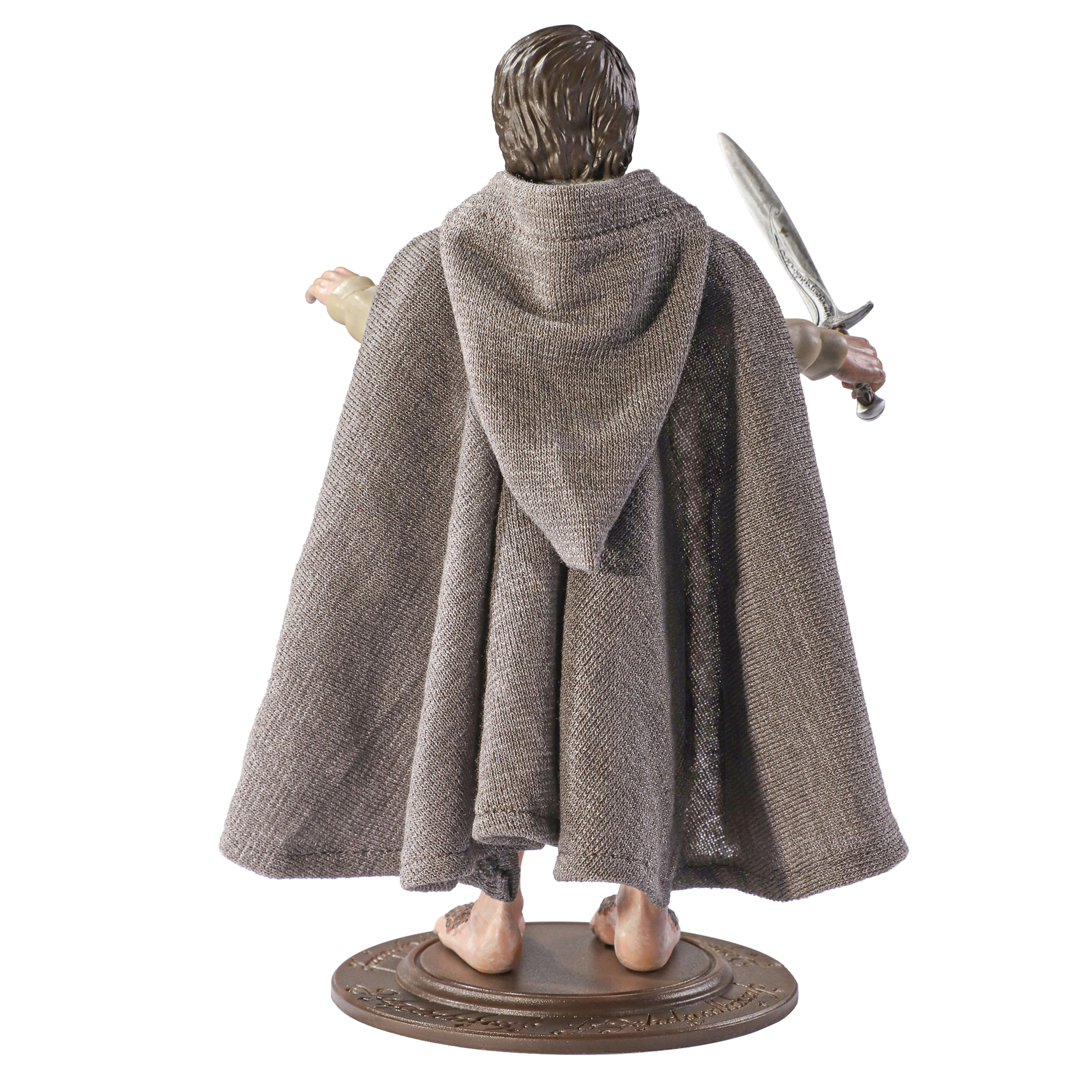 Figurina articulata Frodo IdeallStore®, Ring Bearer, editie de colectie, 18 cm, stativ inclus - 4 | YEO