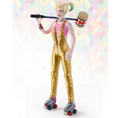 Figurina articulata IdeallStore®, Harley Quinn, 18.5 cm, stativ inclus - 2 | YEO