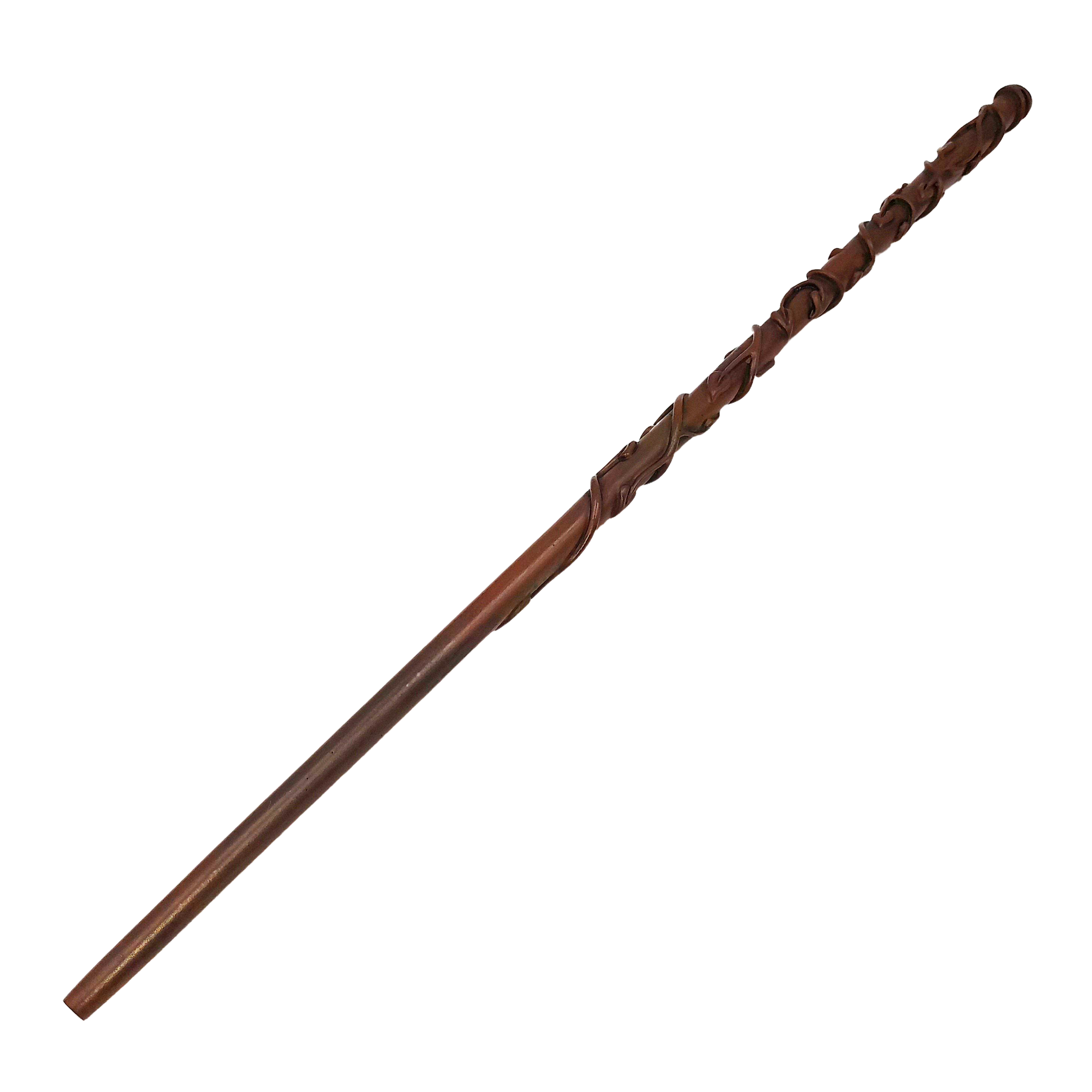 Bagheta magica IdeallStore®, Brightest Witch, insertii metal, 40 cm, maro