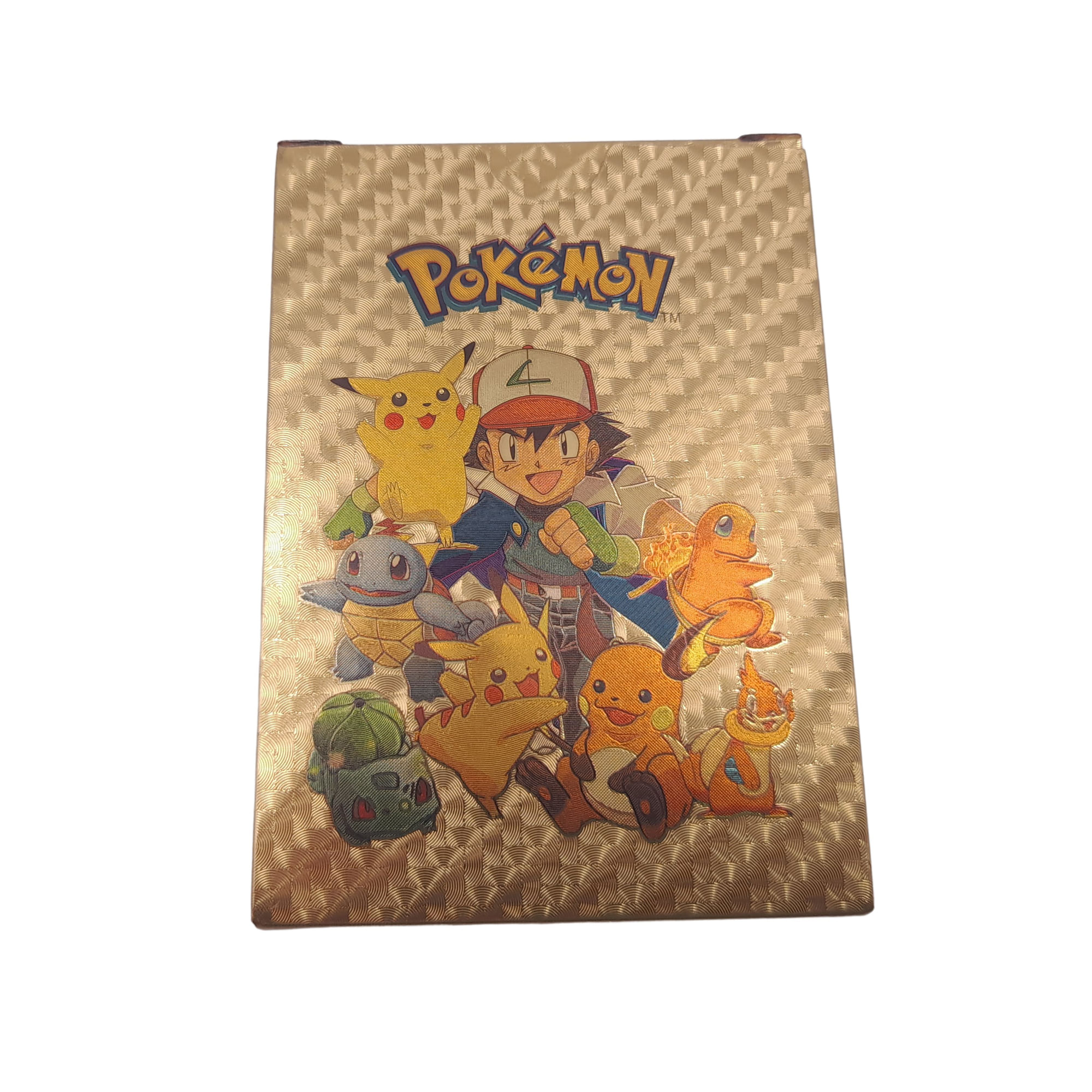 Set cartonase Pokemon IdeallStore®, Gold GTX, editie de colectie, 55 bucati, aurii - 3 | YEO