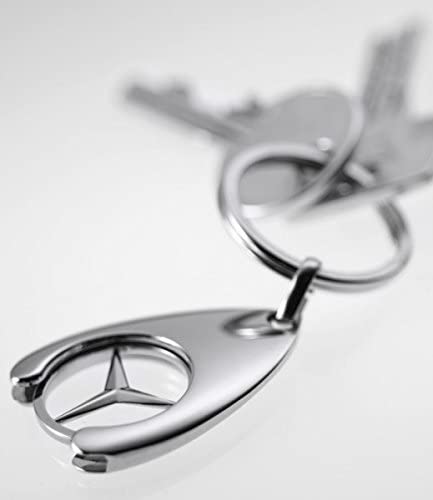 Breloc de chei IdeallStore, Silver Mercedes, 7.5 cm, metal, argintiu - 4 | YEO