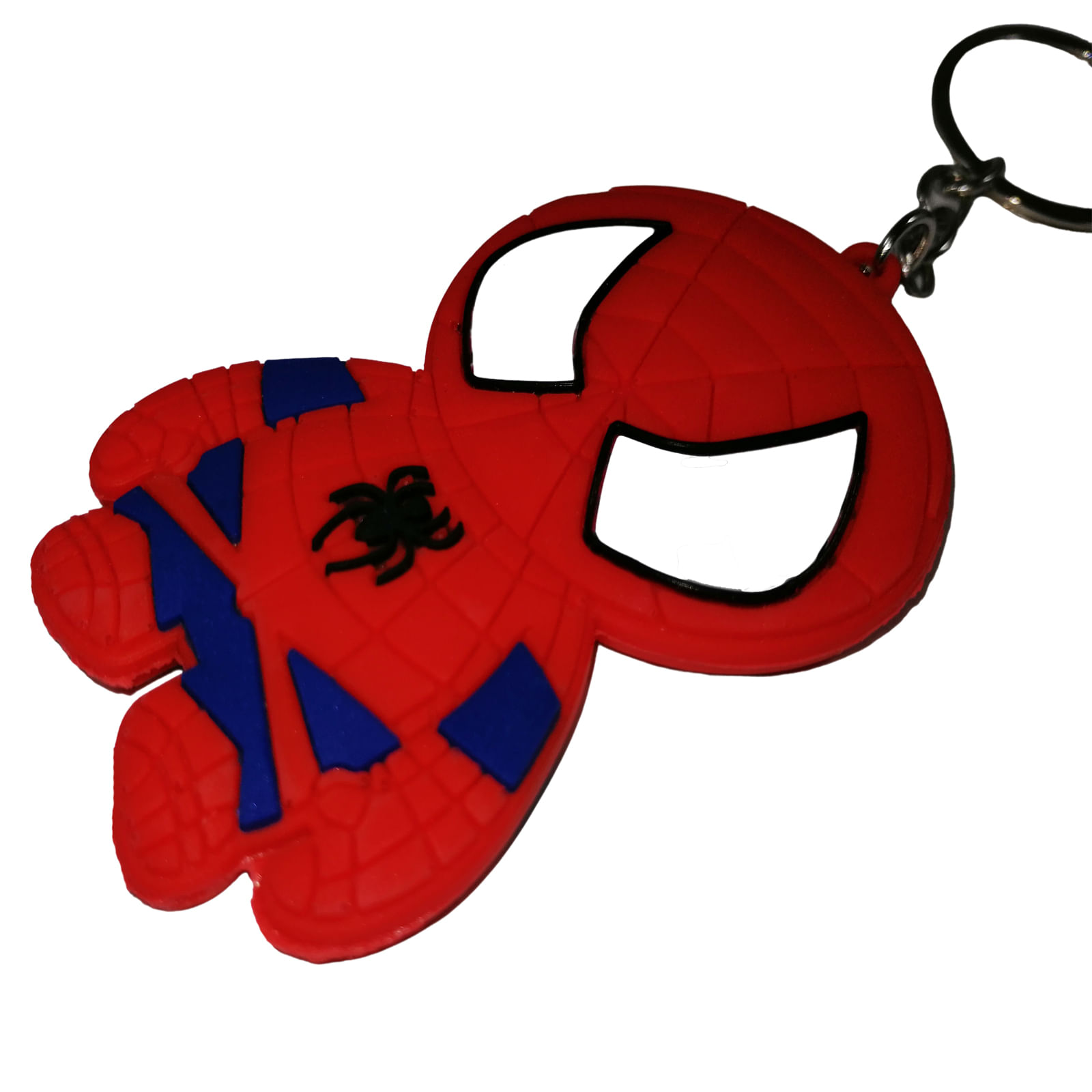 Breloc Spiderman pentru copii, cauciuc, rosu, 22 cm - 1 | YEO