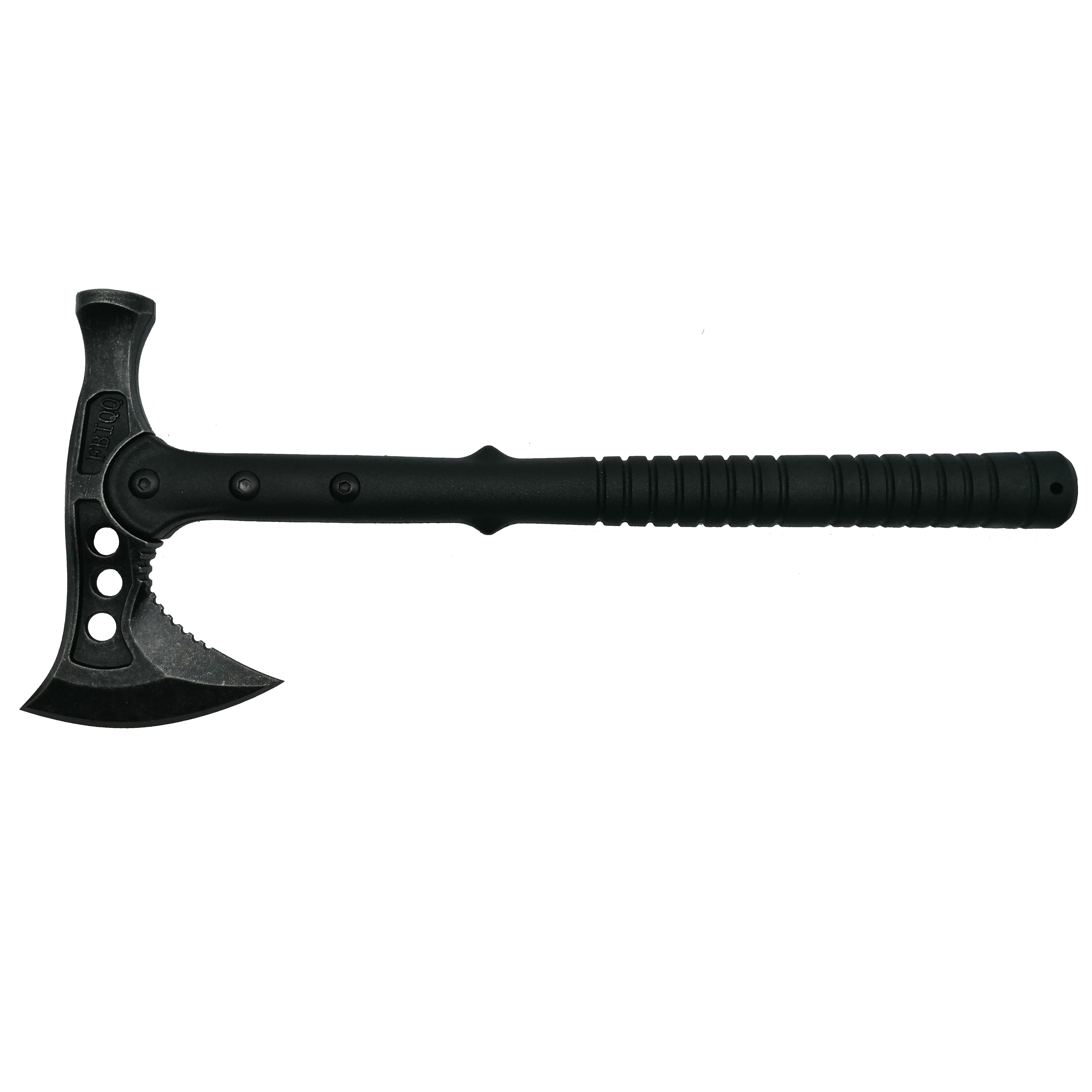 Topor Survivor, Hammer Fall, otel inoxidabil, negru, 39 cm, teaca inclusa - 1 | YEO