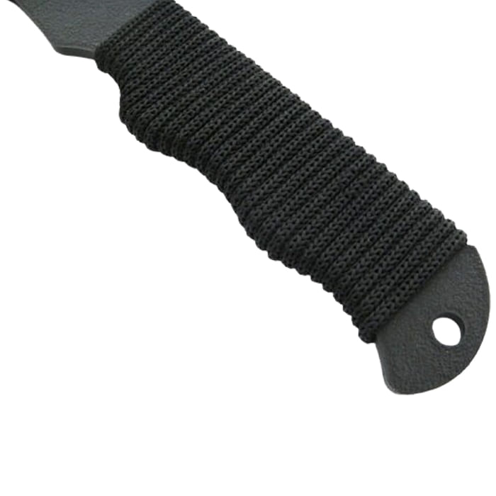 Topor Ideallstore®, Little Viking, otel inoxidabil, negru, 26 cm, teaca inclusa