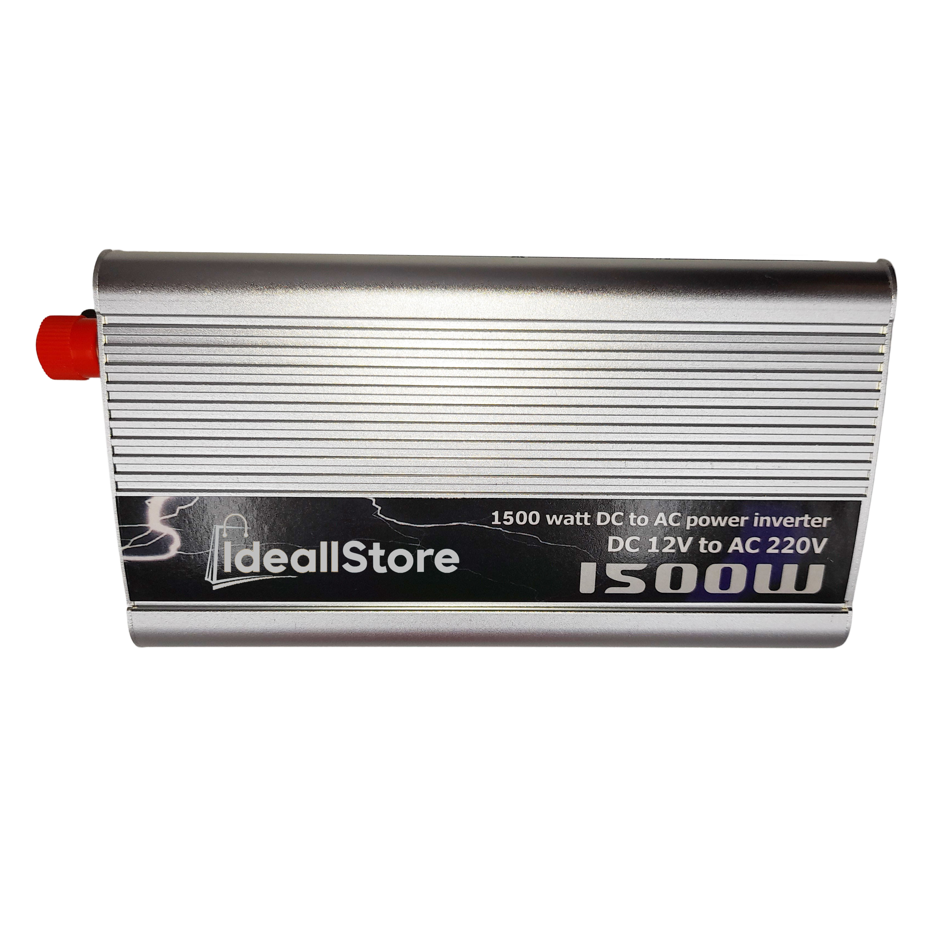 Invertor auto IdeallStore®, Netzteil Helfer, 1500 W, metalic, 17 cm, cabluri alimentare incluse - 2 | YEO