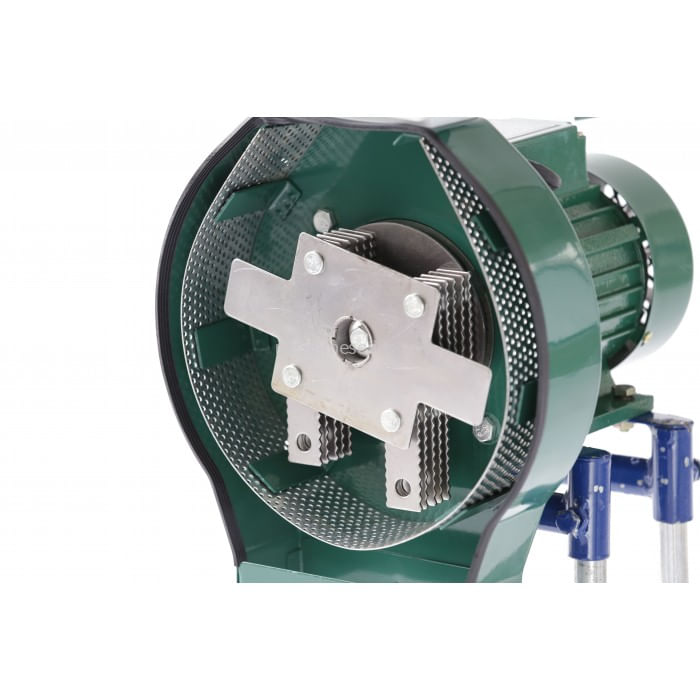 Moara Micul Meserias, 3.5 kW, 3000 rpm, cuva mare, 5.2A, 200-500 kg/h, verde - 4 | YEO