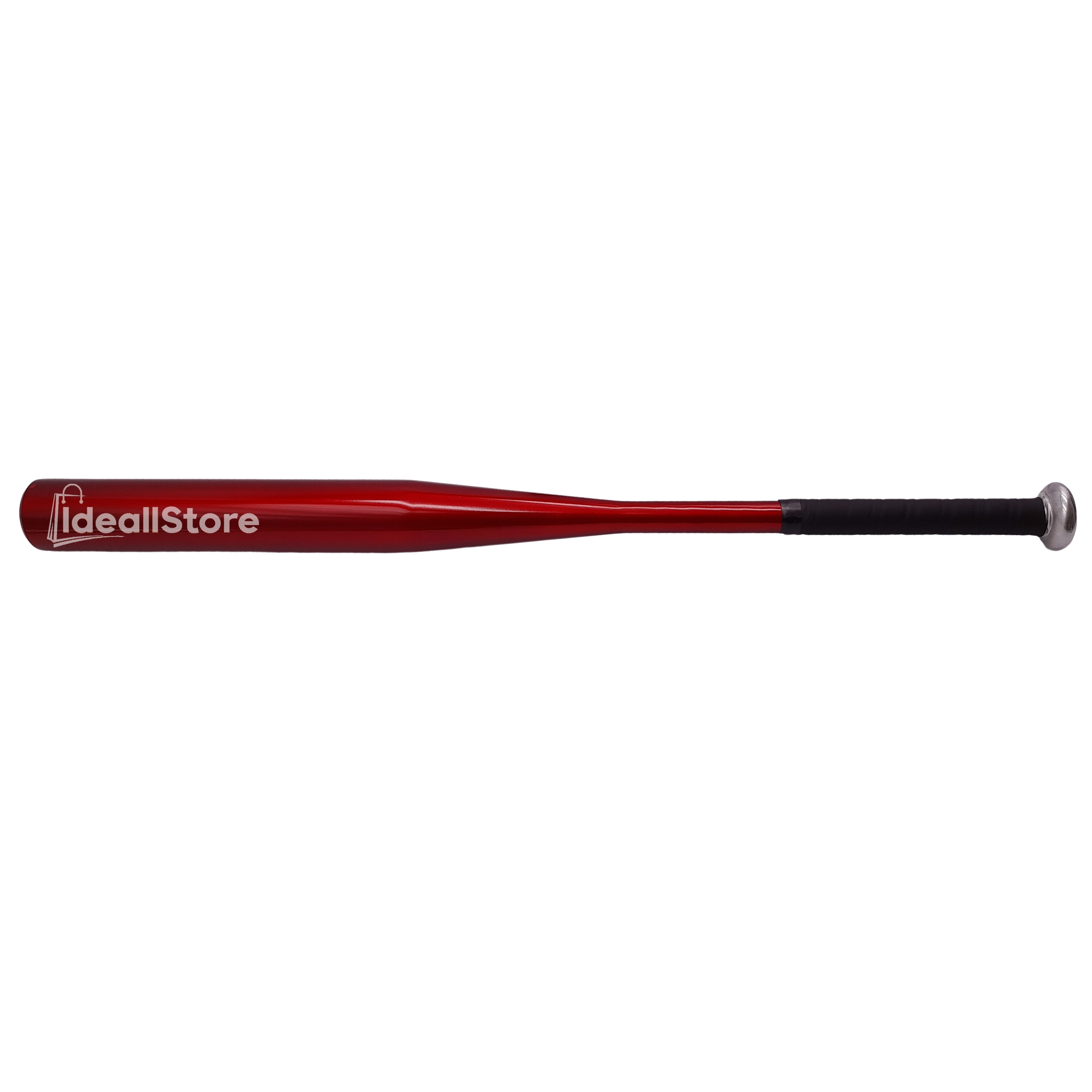 Bata de baseball IdeallStore®, Home Run, aluminiu, 80 cm, rosu - 2 | YEO