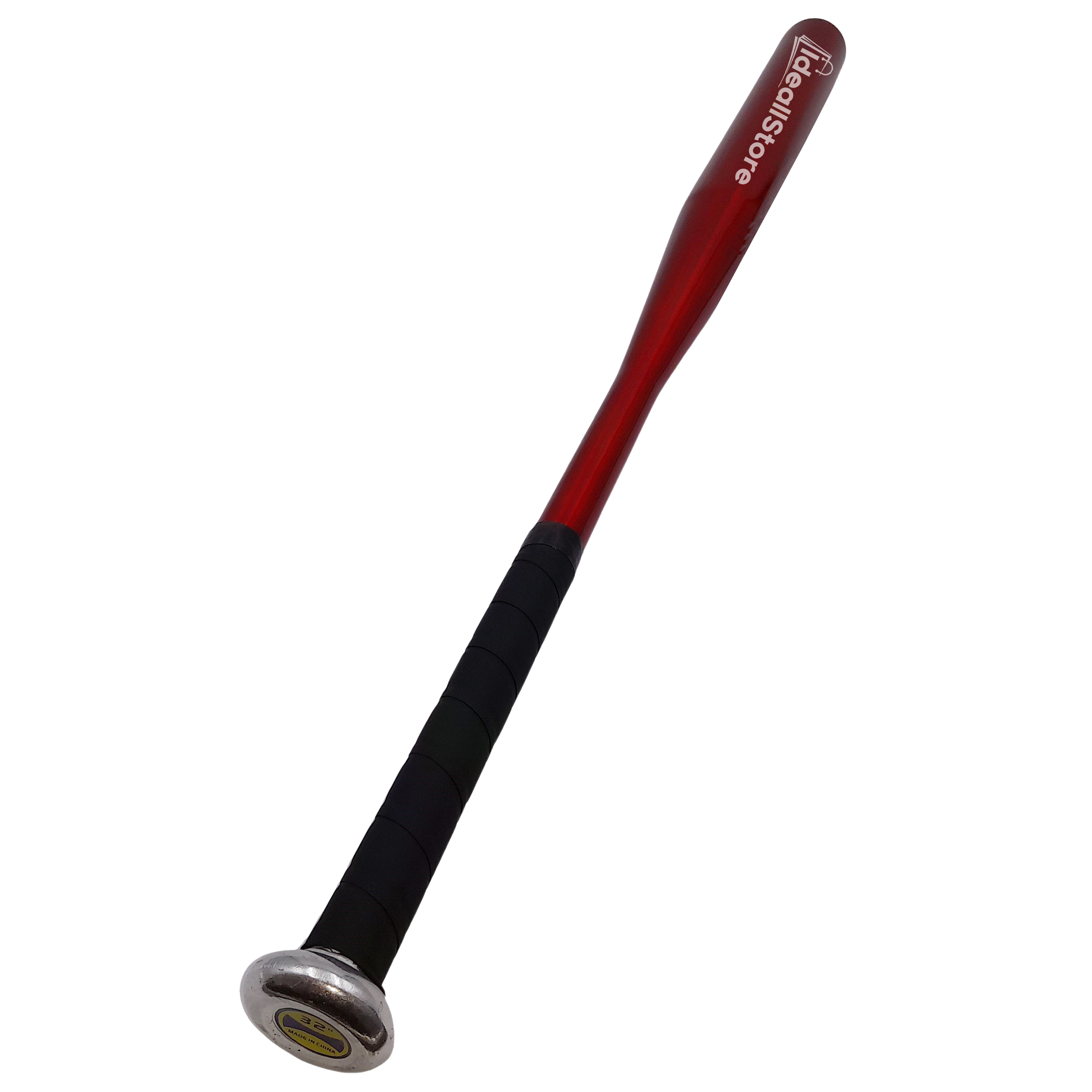 Bata de baseball IdeallStore®, Home Run, aluminiu, 80 cm, rosu - 3 | YEO