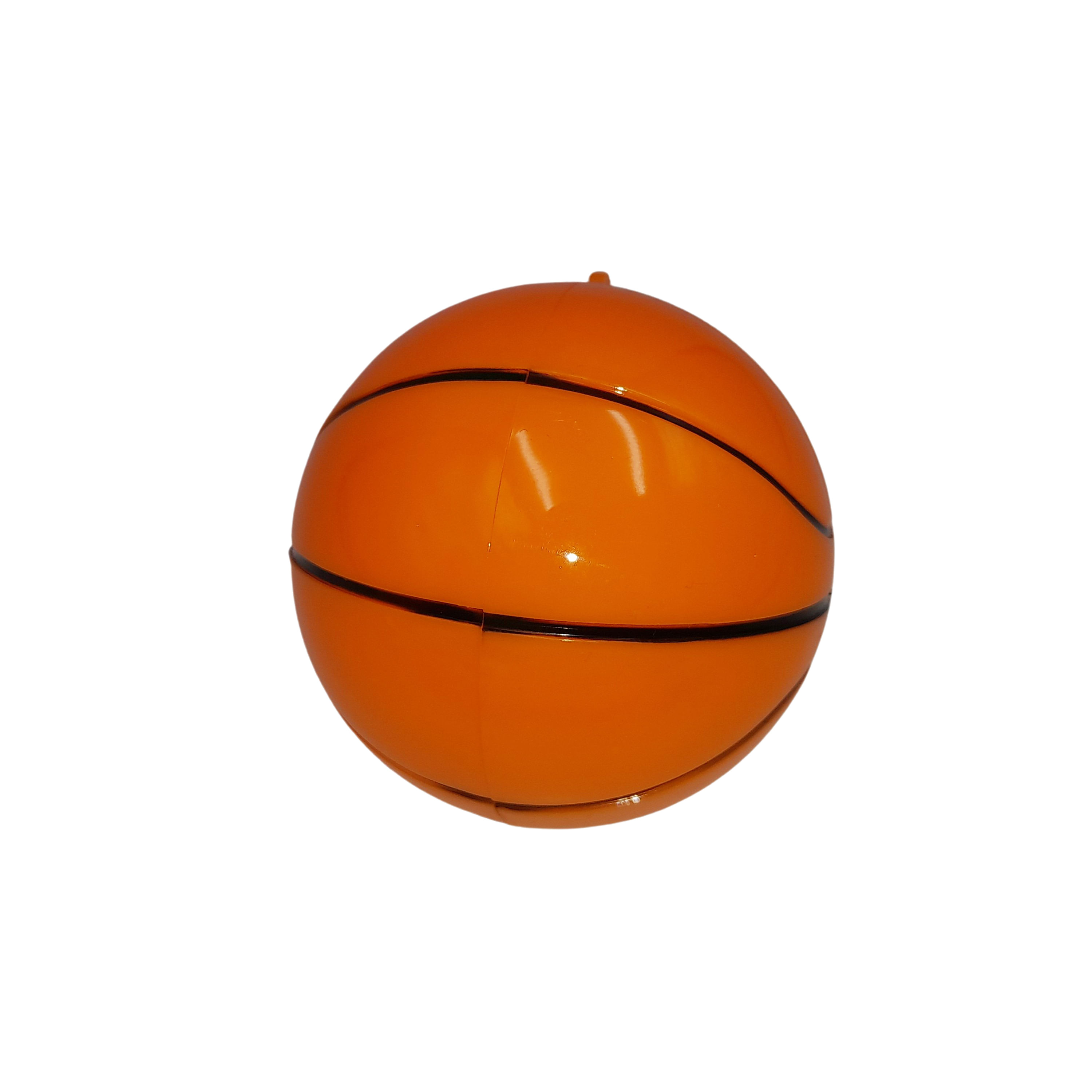 Pelerina de ploaie IdeallStore®, Poncho Basketball, one size, plastic, portocaliu - 2 | YEO