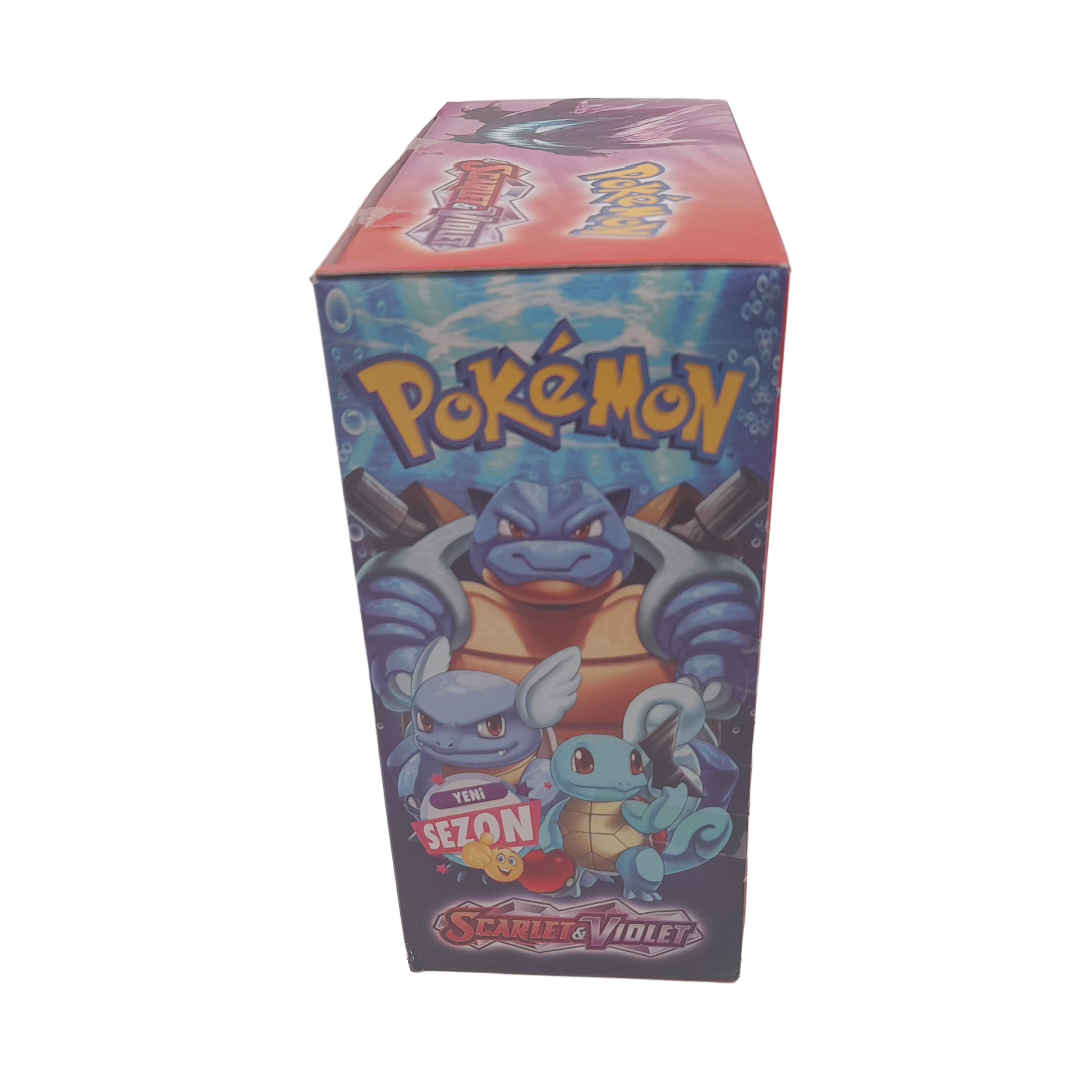 Set 400 de cartonase IdeallStore® Pokemon, Scarlet & Violet, cartonate, multicolor - 3 | YEO