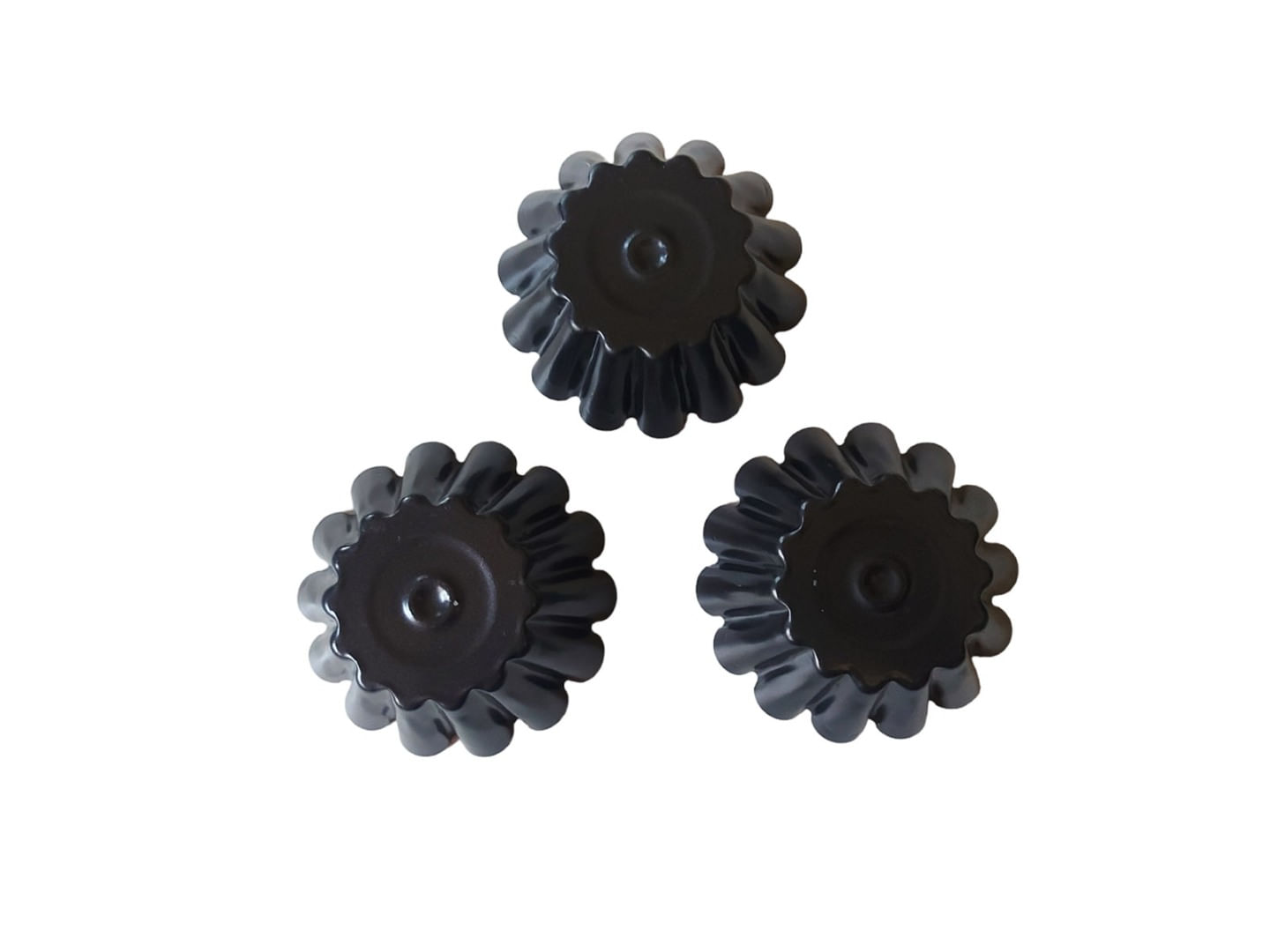 Forma pentru Savarine, Set 10 cavitati, negru, 10 cm, 400COF - 2 | YEO