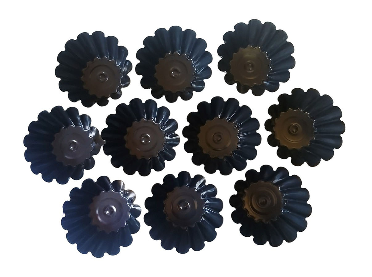 Forma pentru Savarine, Set 10 cavitati, negru, 10 cm, 400COF - 4 | YEO