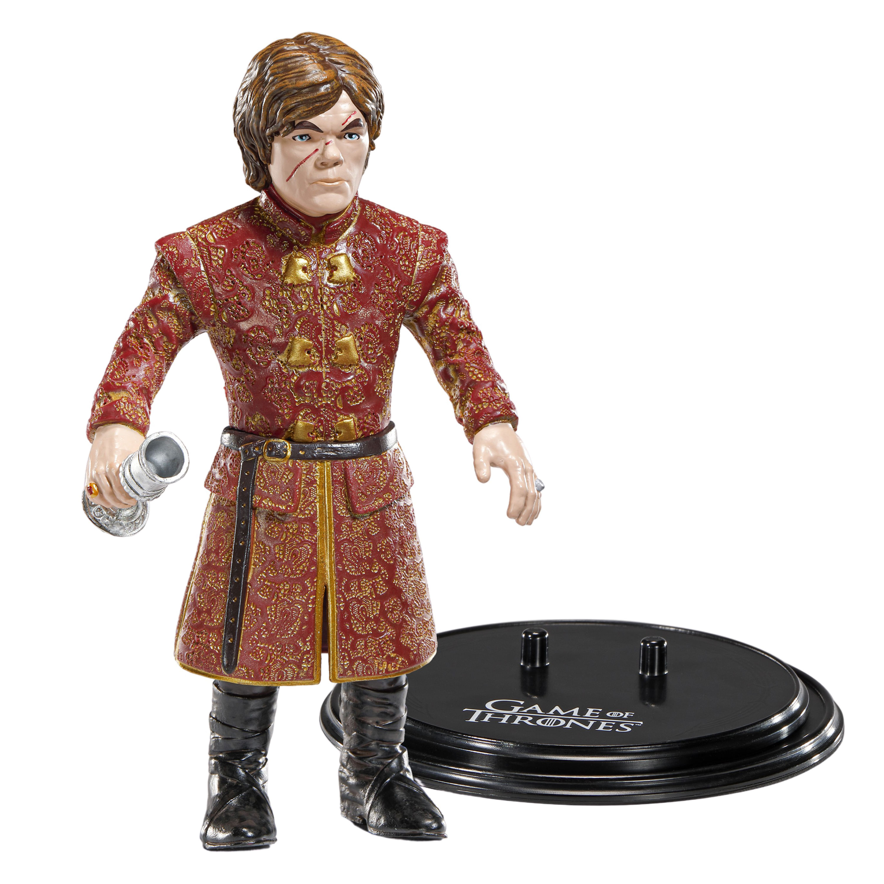 Figurina articulata Game of Thrones IdeallStore®, Tyrion Lannister, editie de colectie, 14.5 cm, stativ inclus - 1 | YEO