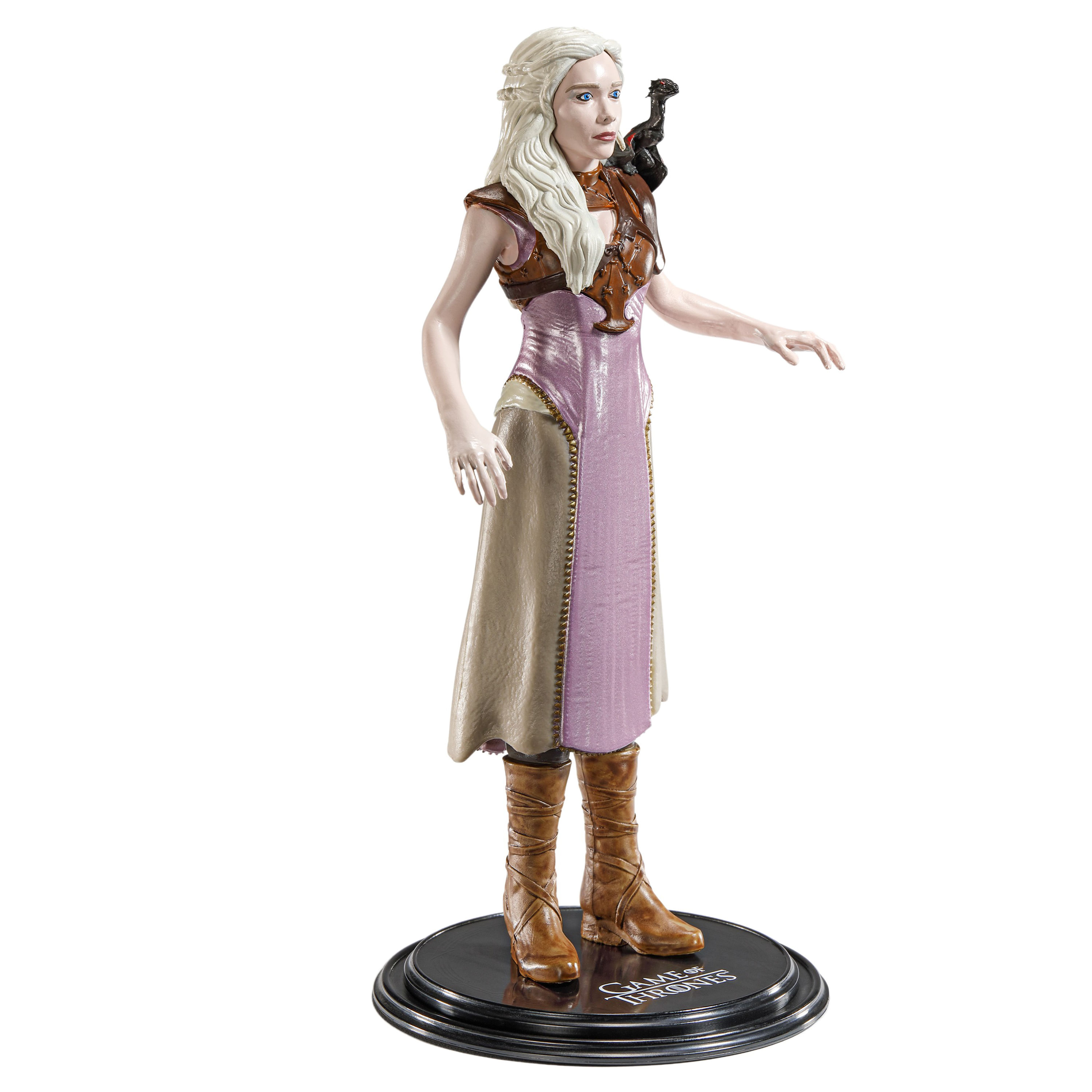 Figurina articulata Game of Thrones IdeallStore®, Daenerys Targaryen, editie de colectie, 19 cm, stativ inclus - 3 | YEO