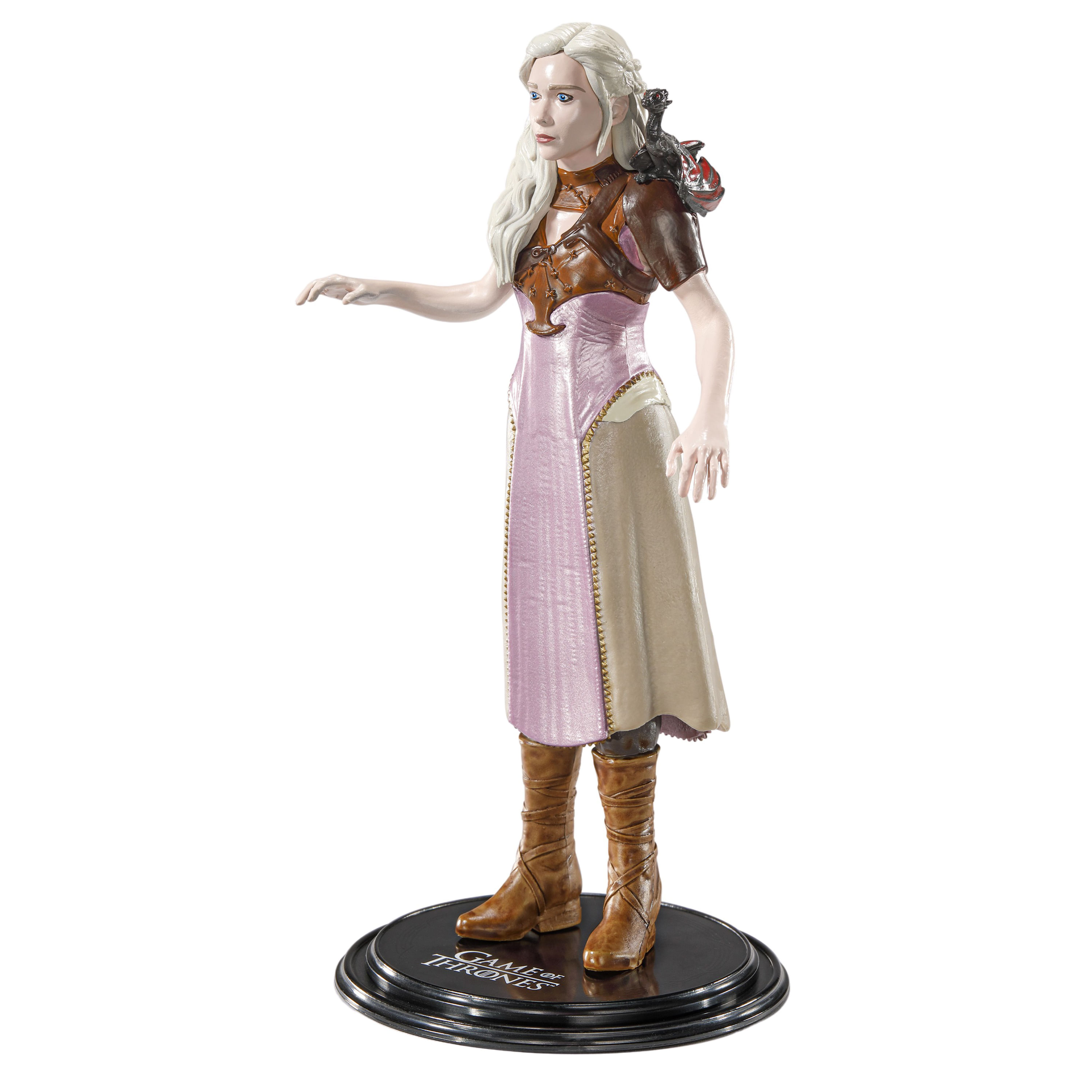 Figurina articulata Game of Thrones IdeallStore®, Daenerys Targaryen, editie de colectie, 19 cm, stativ inclus - 2 | YEO