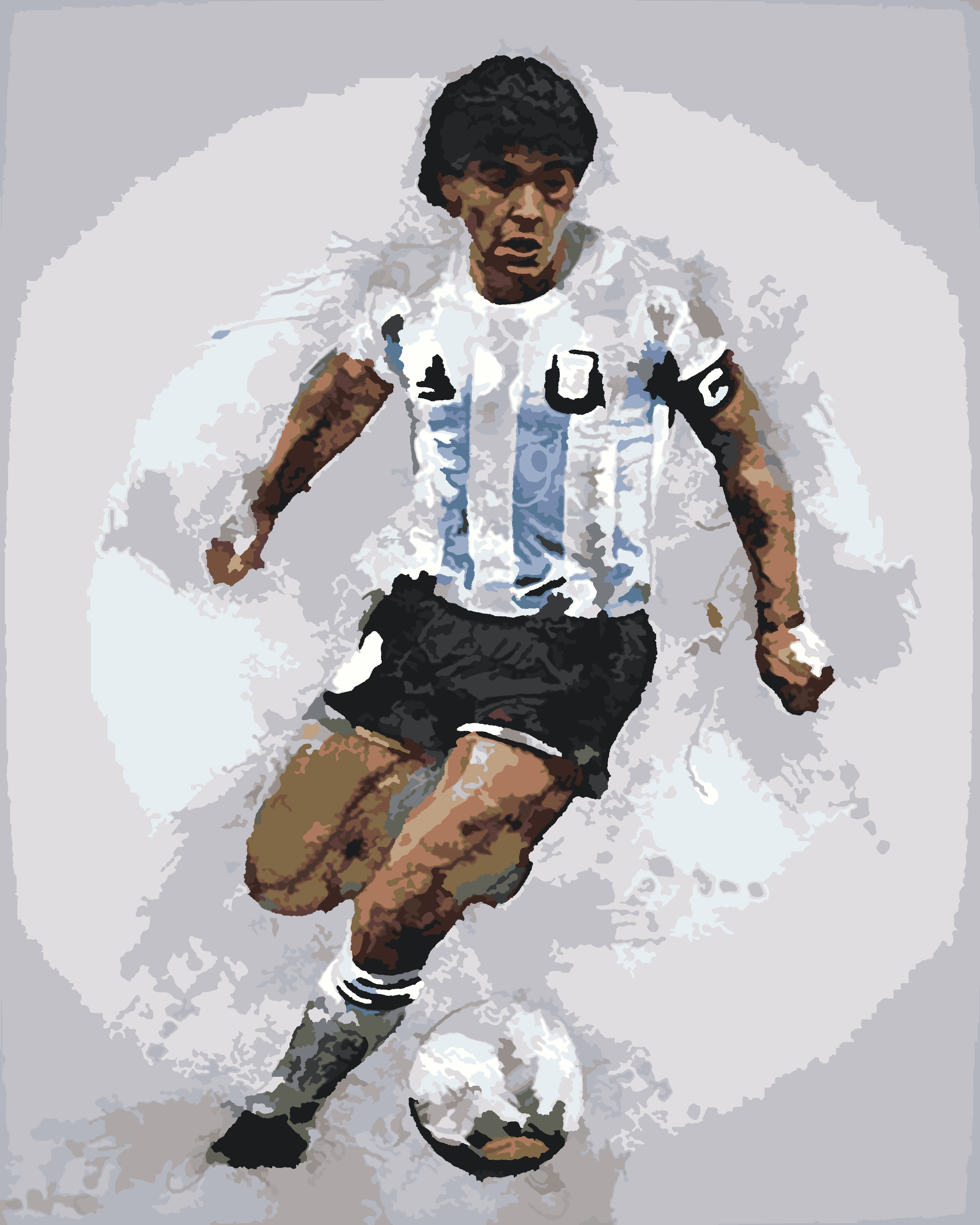 Set pictura pe numere Diego Maradona 2991