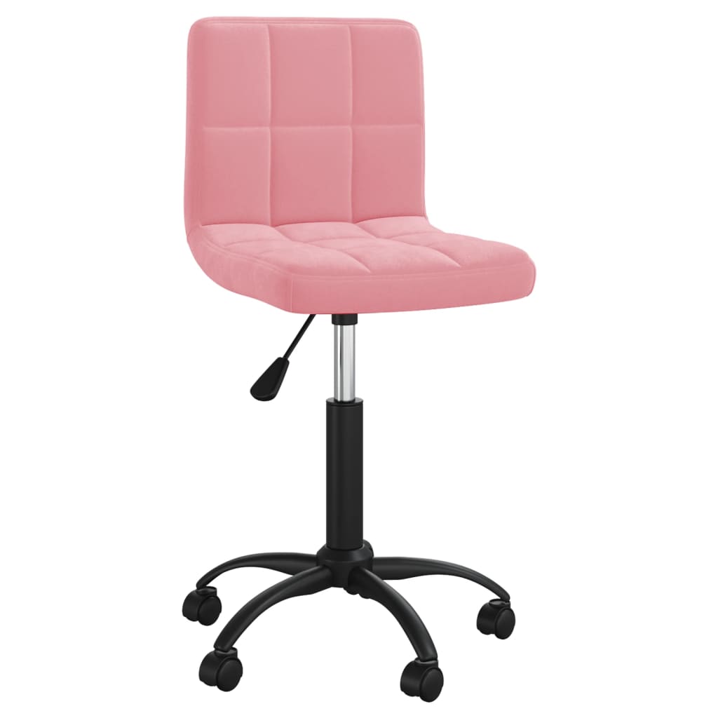 Scaun de bucatarie pivotant, catifea, roz, model 20