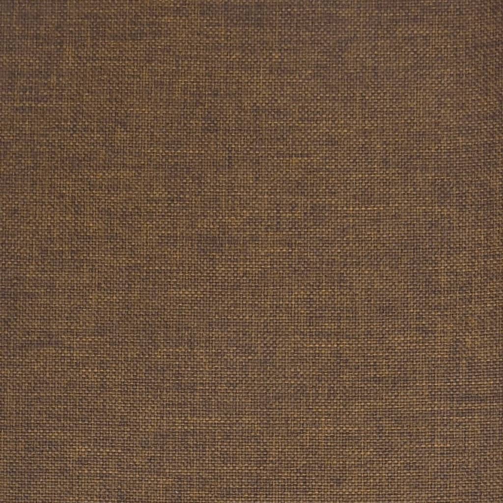 Scaun de bucatarie pivotant, material textil, maro, model 13 — imaginea 8