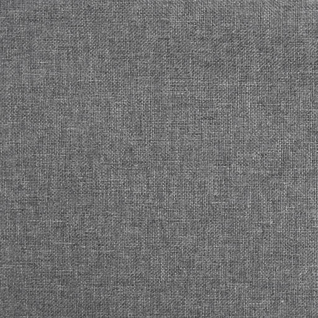 Scaun de bucatarie pivotant, material textil, gri deschis, model 24 — imaginea 8