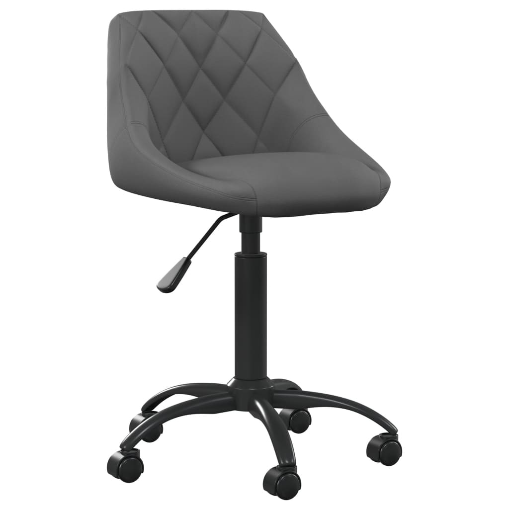 Scaun de bucatarie, catifea, gri inchis, model 3 — imaginea 7
