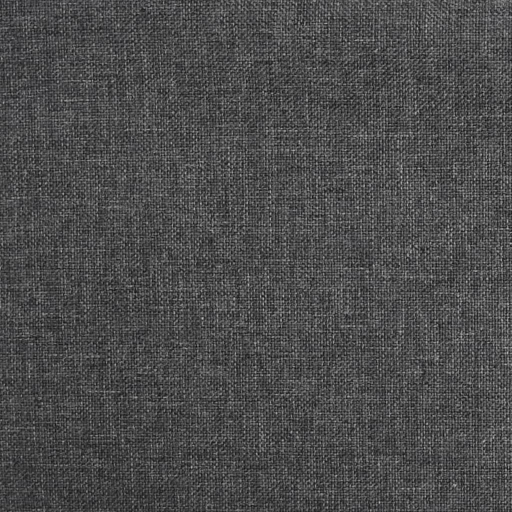 Scaun de bucatarie pivotant, material textil, gri inchis, model 10 — imaginea 7