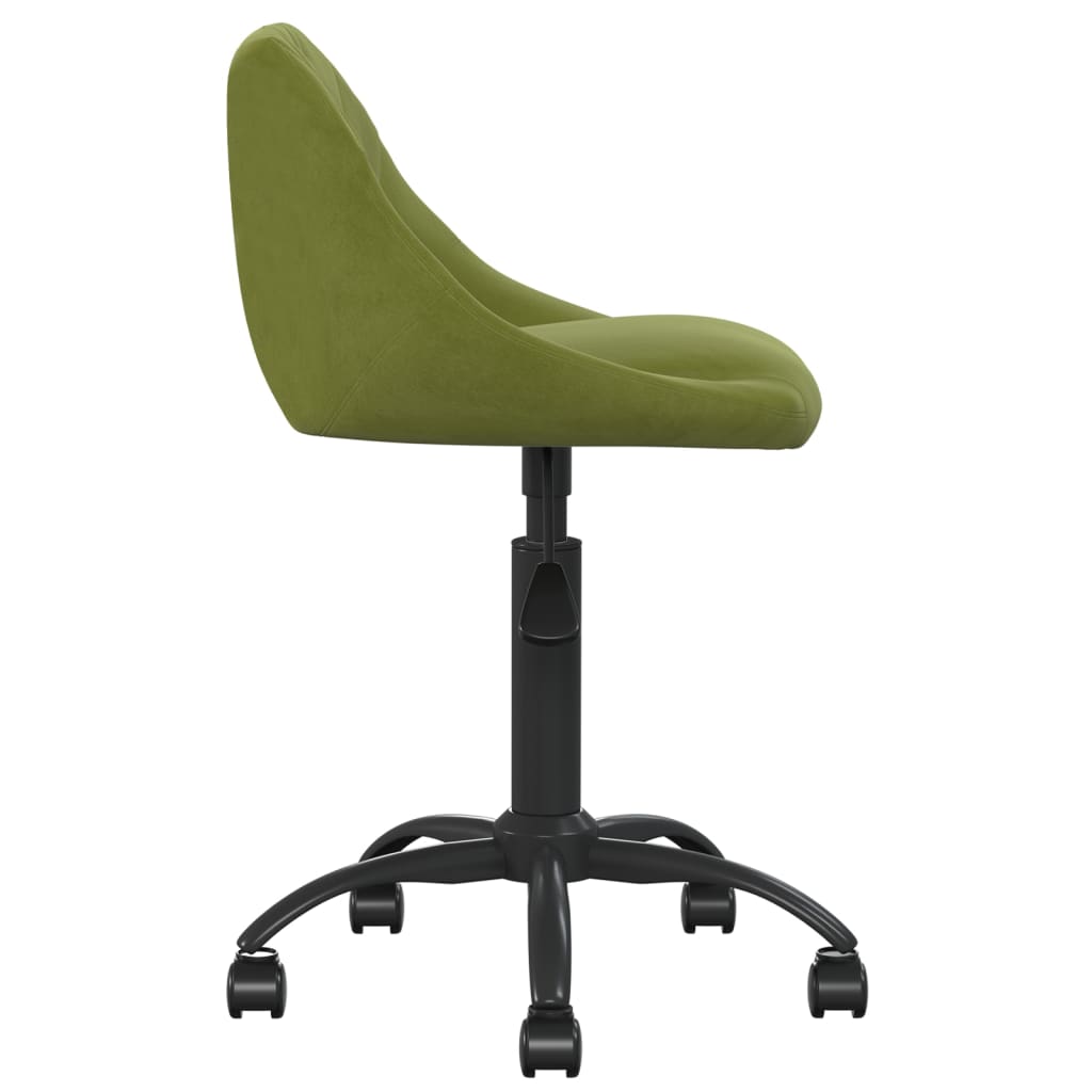 Scaun de bucatarie, catifea, verde deschis, model 3 — imaginea 2
