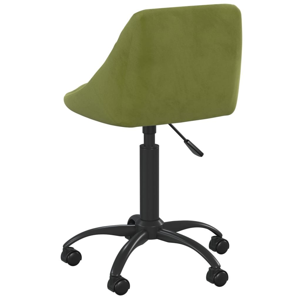 Scaun de bucatarie, catifea, verde deschis, model 3 — imaginea 3