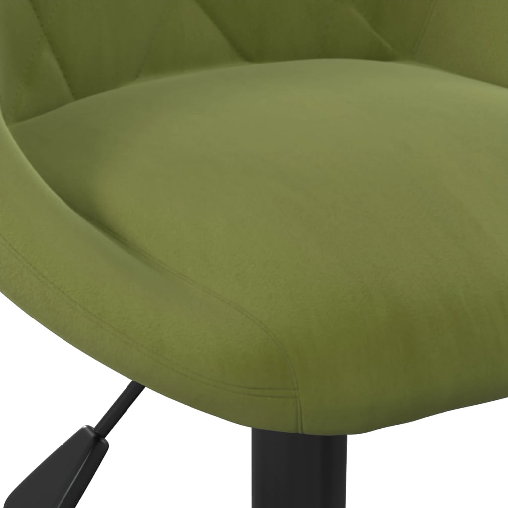 Scaun de bucatarie, catifea, verde deschis, model 3 — imaginea 8