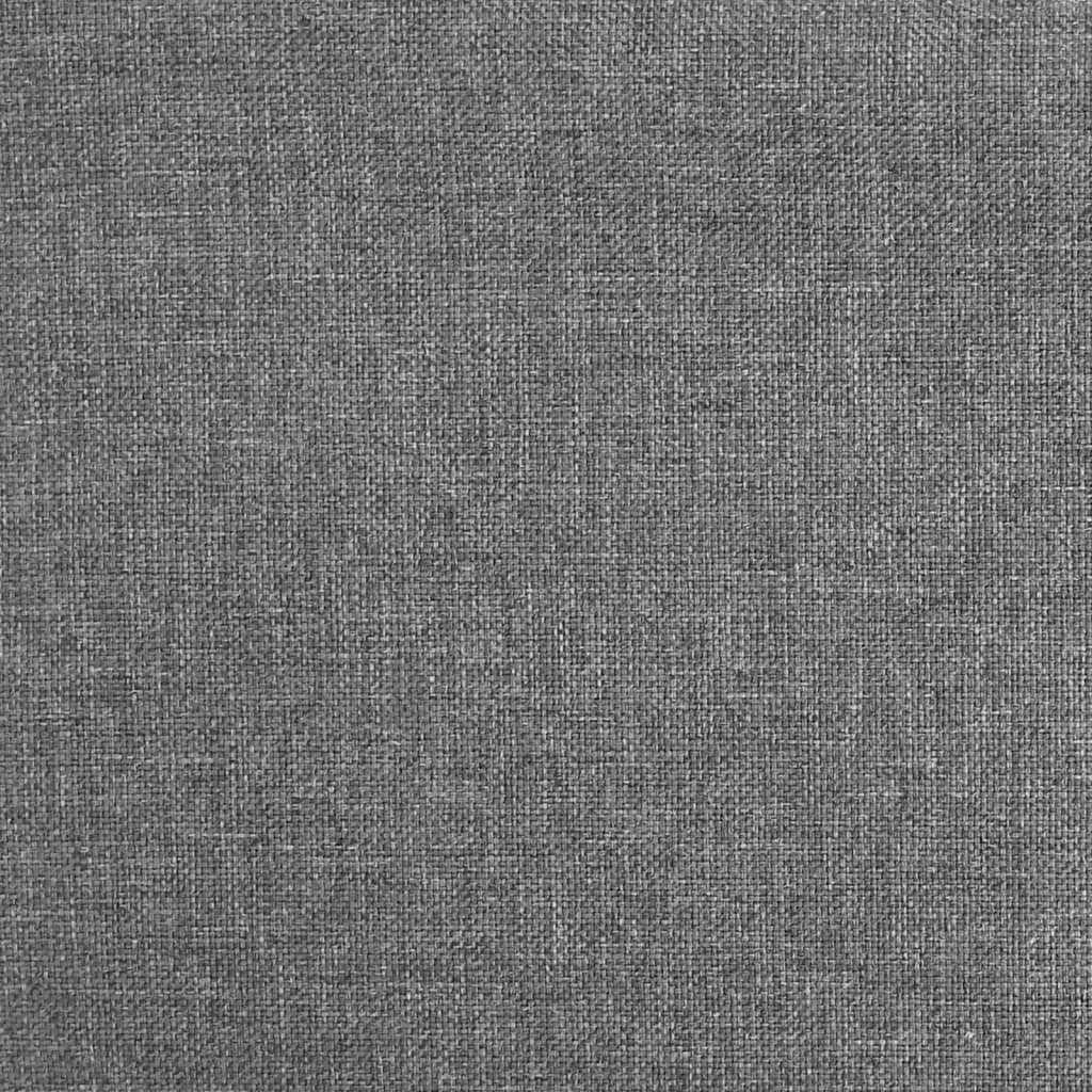 Scaun de bucatarie pivotant, material textil, gri deschis, model 14 — imaginea 6