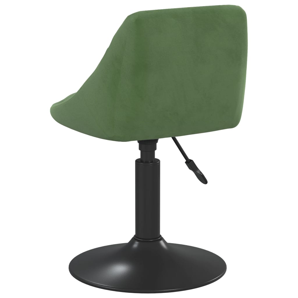 Scaun de bucatarie, catifea, verde inchis, model 4 — imaginea 2