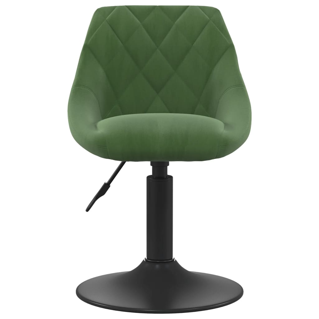 Scaun de bucatarie, catifea, verde inchis, model 4 — imaginea 5