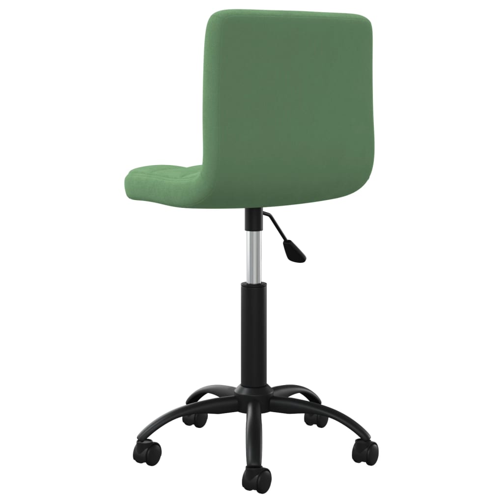 Scaun de bucatarie pivotant, catifea, verde inchis, model 55 — imaginea 7