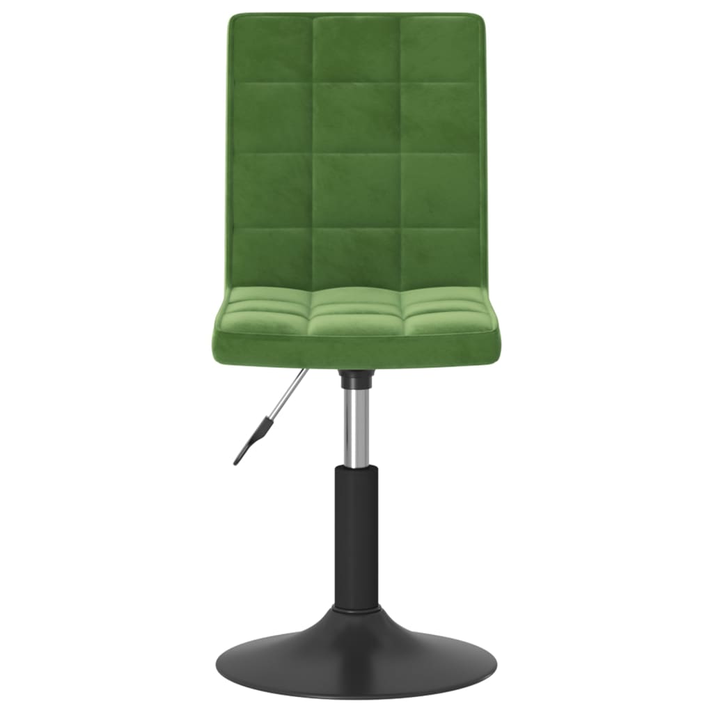 Scaune de bucatarie pivotante, 2 buc., catifea, verde inchis, model 69 — imaginea 6