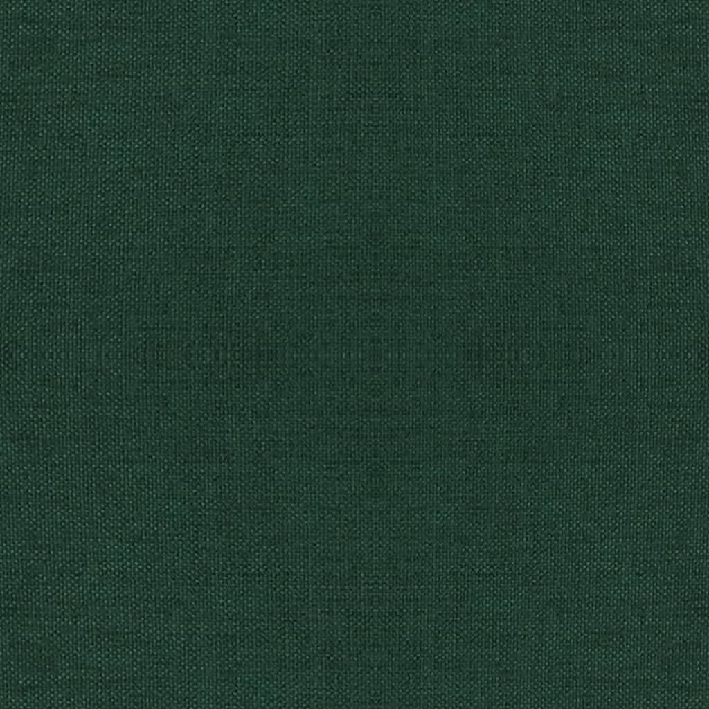 Scaune de bucatarie pivotante, 2 buc., textil, verde inchis, model 3 — imaginea 8