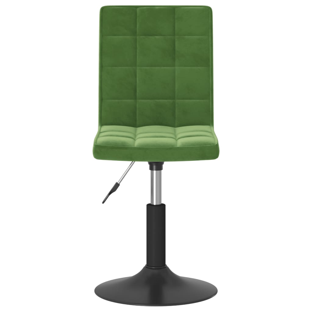 Scaune de bucatarie pivotante, 4 buc., catifea, verde inchis, model 16 — imaginea 5